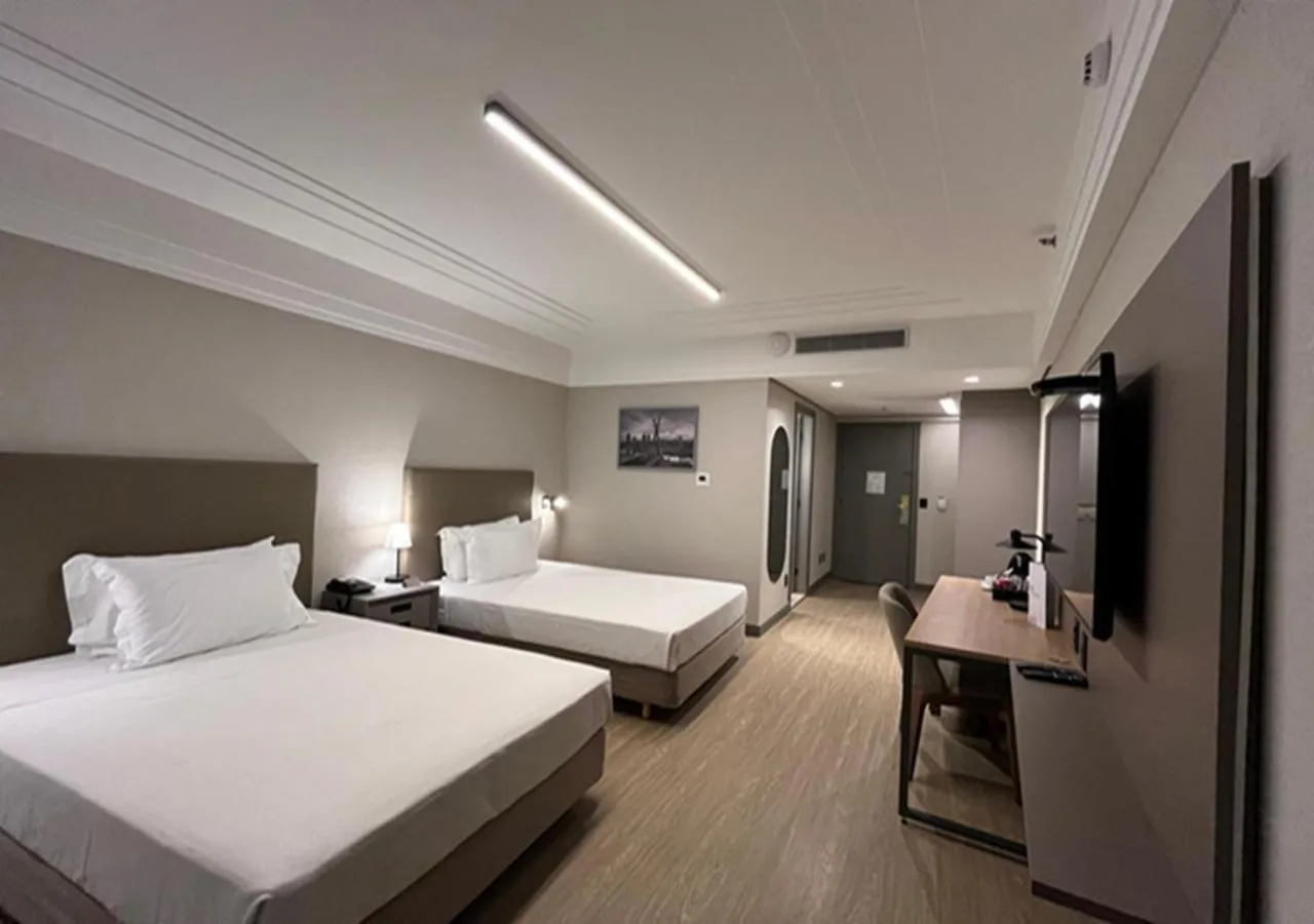 Bedroom, Bed in Radisson Alphaville