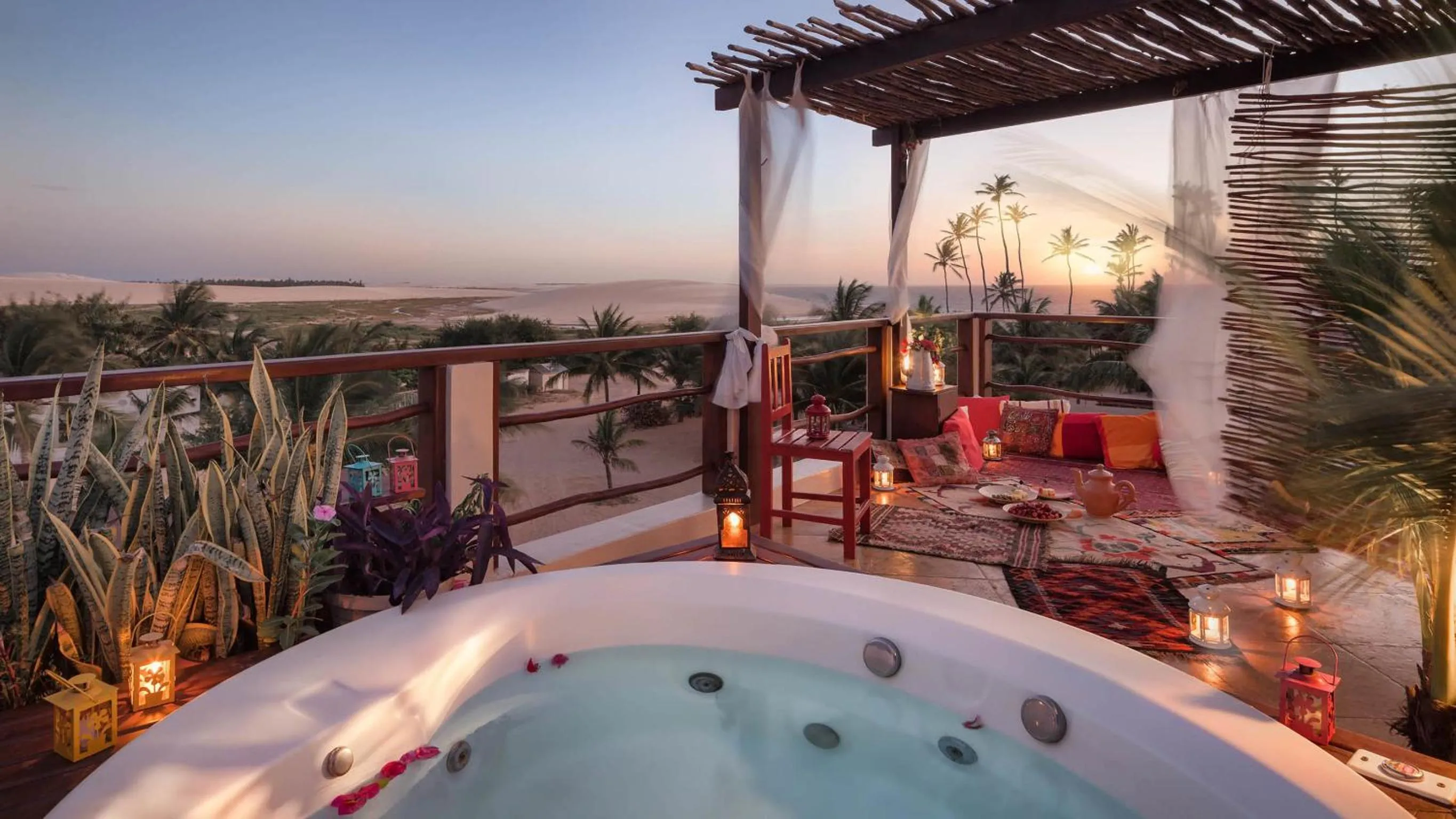 Hot Tub in Araxá Pousada