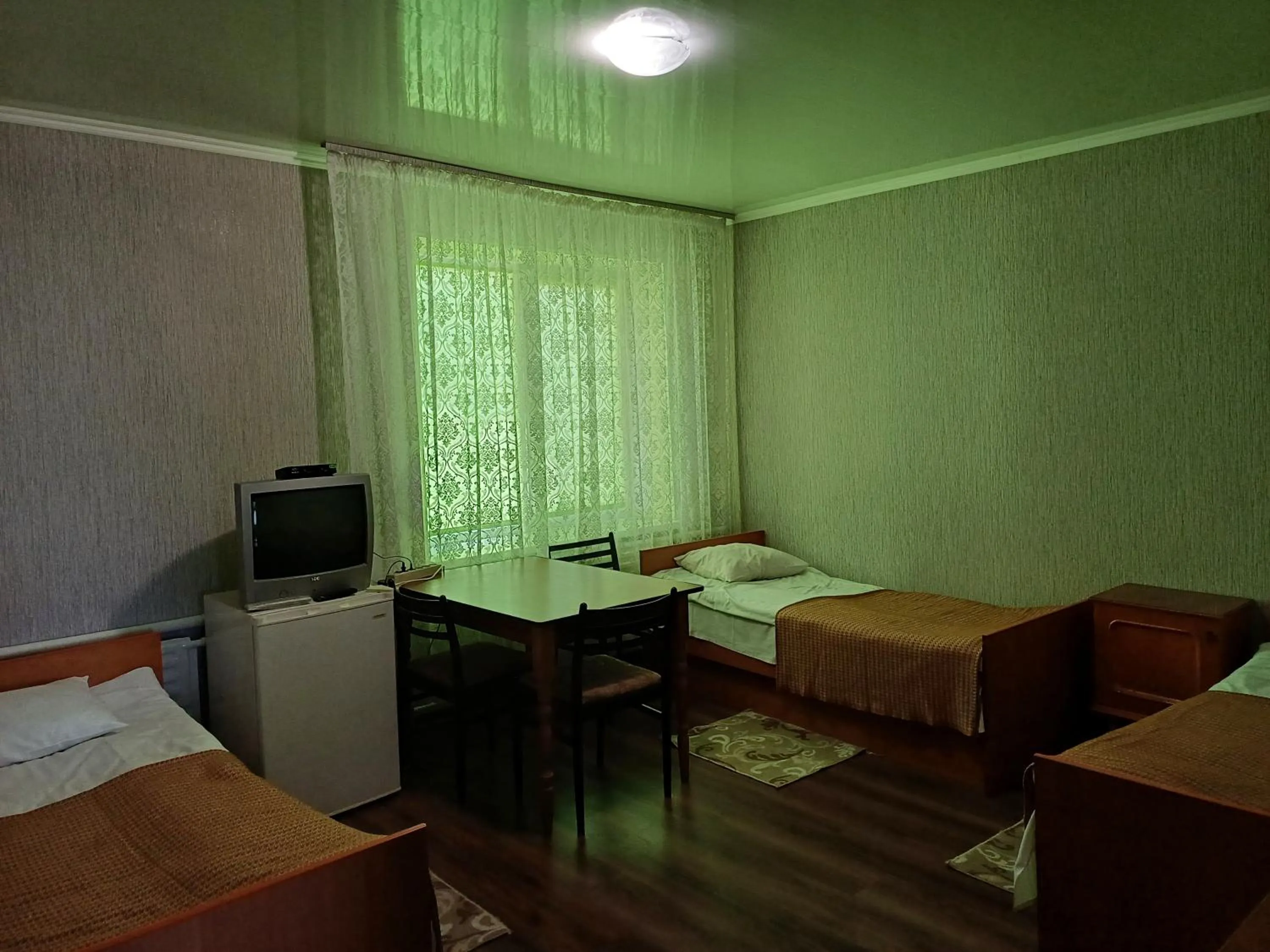 Bed in Hotel Gostynnyi Dvir