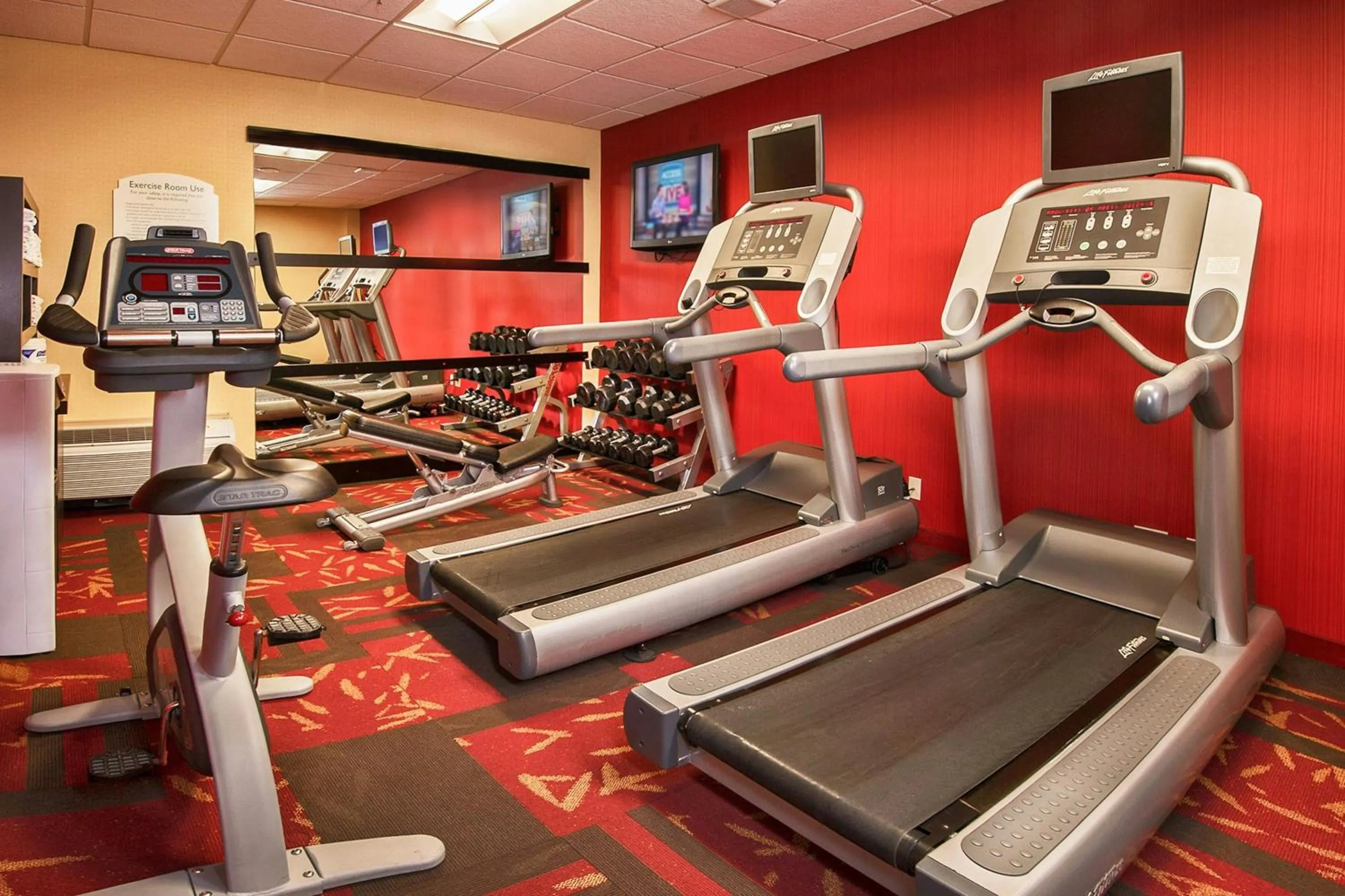 Fitness centre/facilities in Courtyard Manassas Battlefield Park