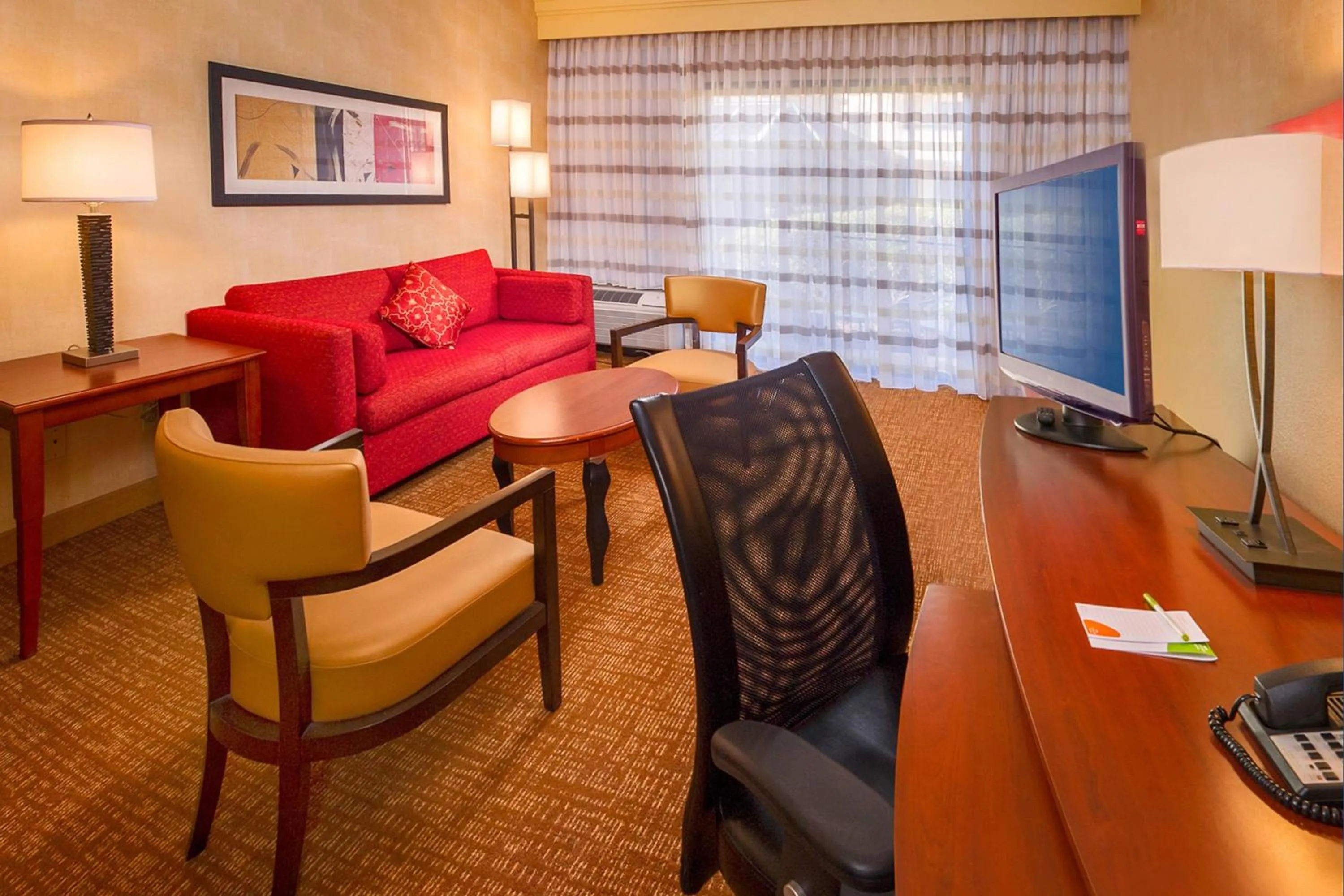 Living room in Courtyard Manassas Battlefield Park