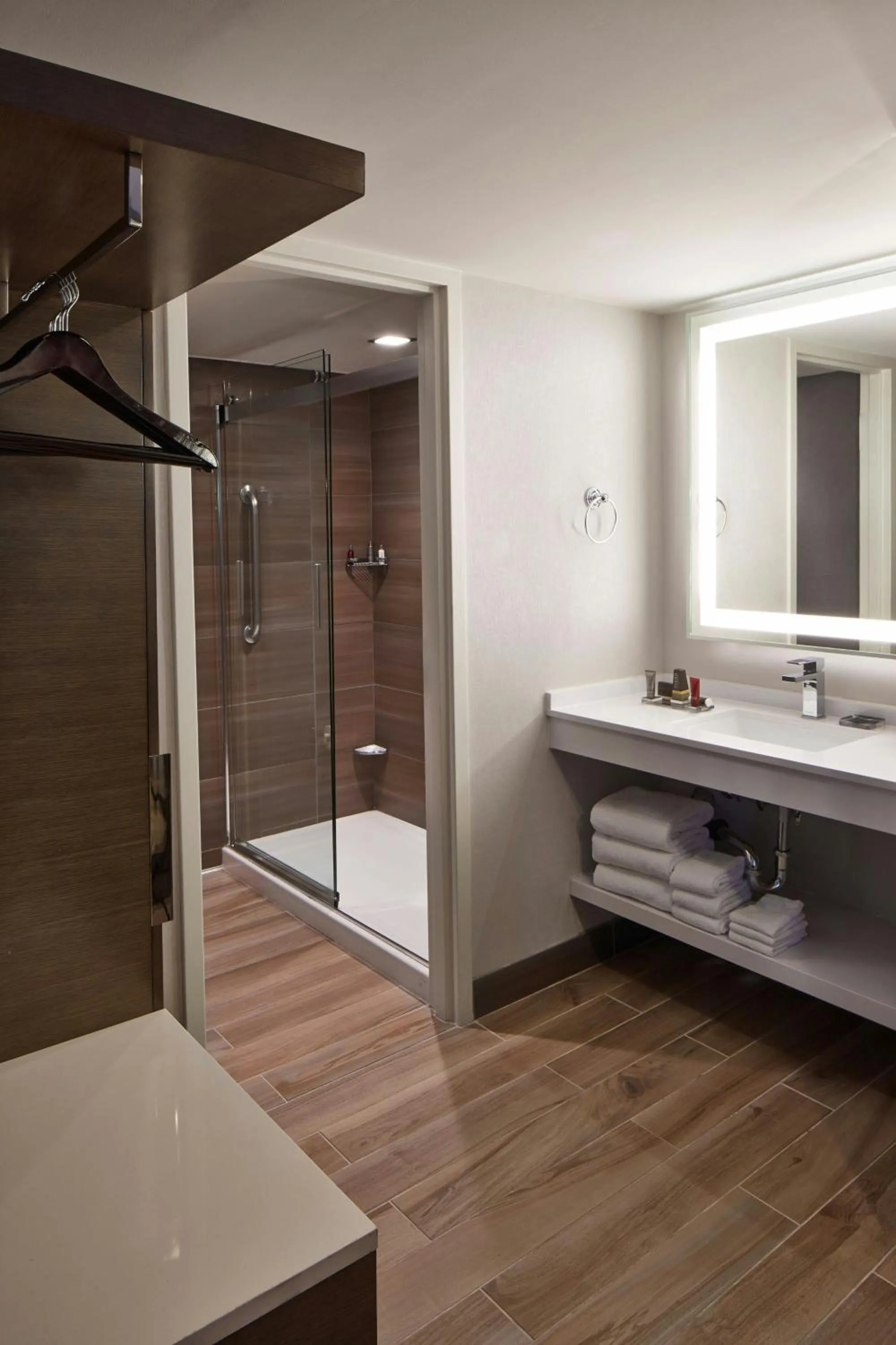 Bathroom in Minneapolis Marriott Southwest