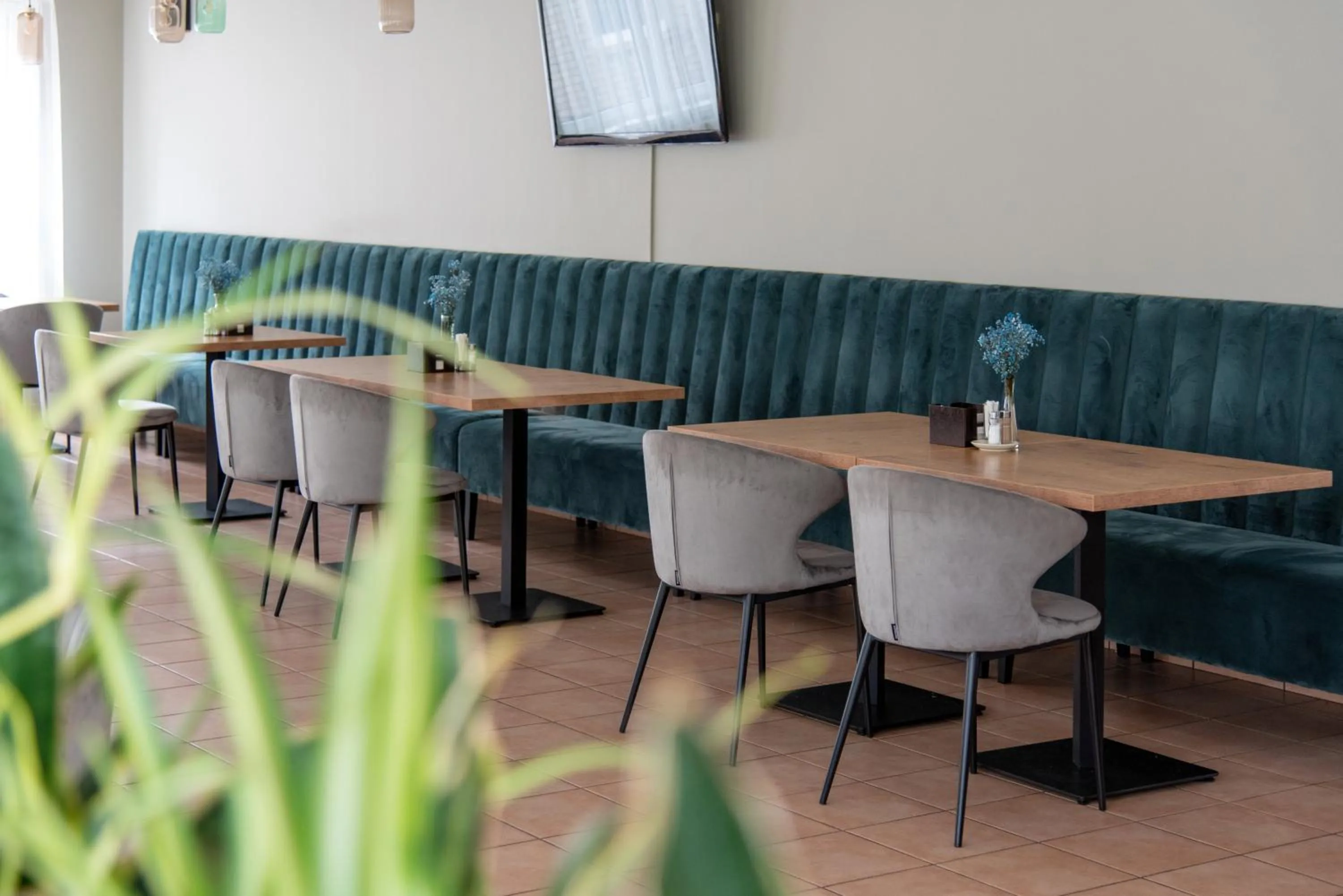 Restaurant/places to eat in Amicus Hotel