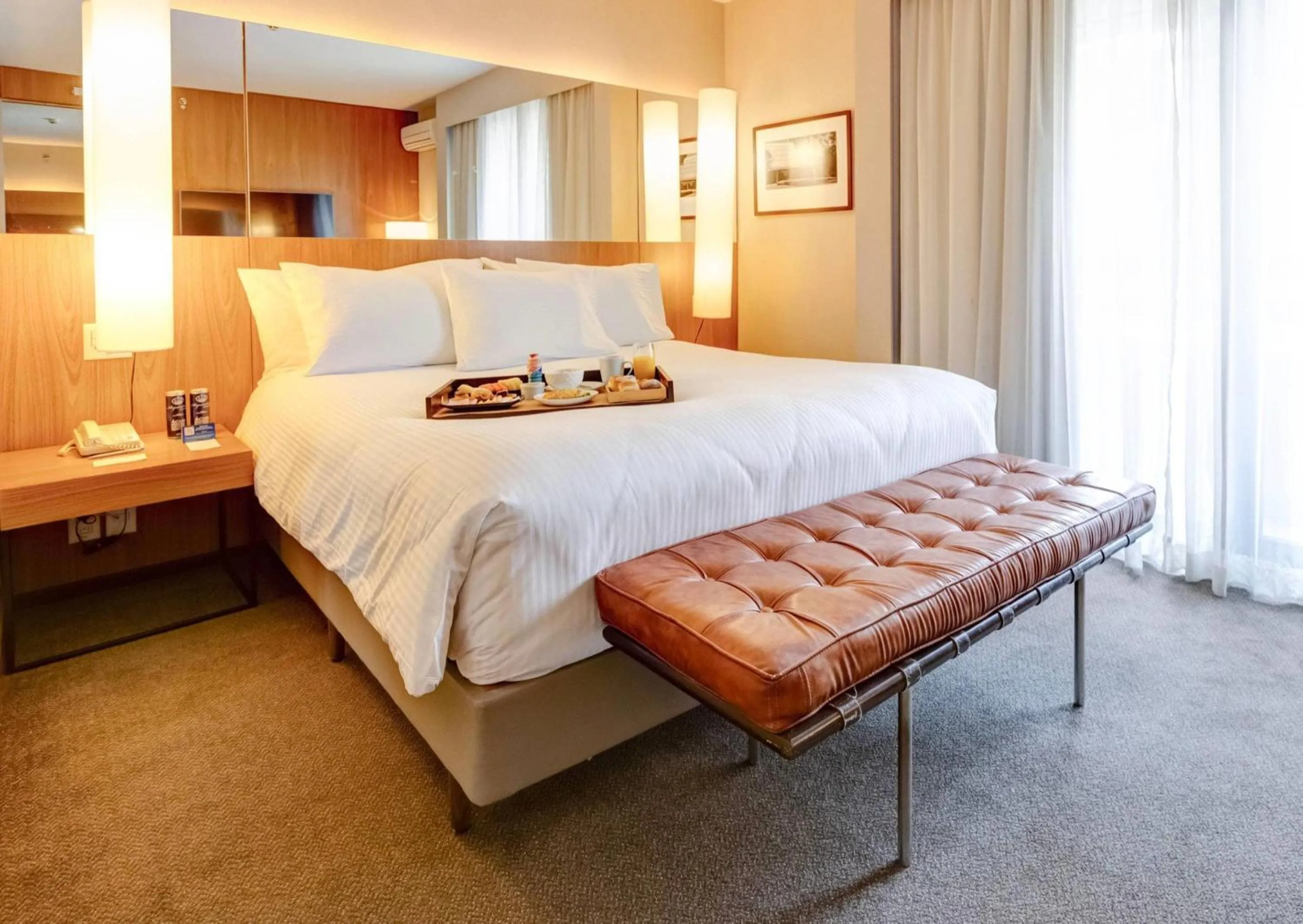 Bedroom, Bed in Radisson Blu São Paulo