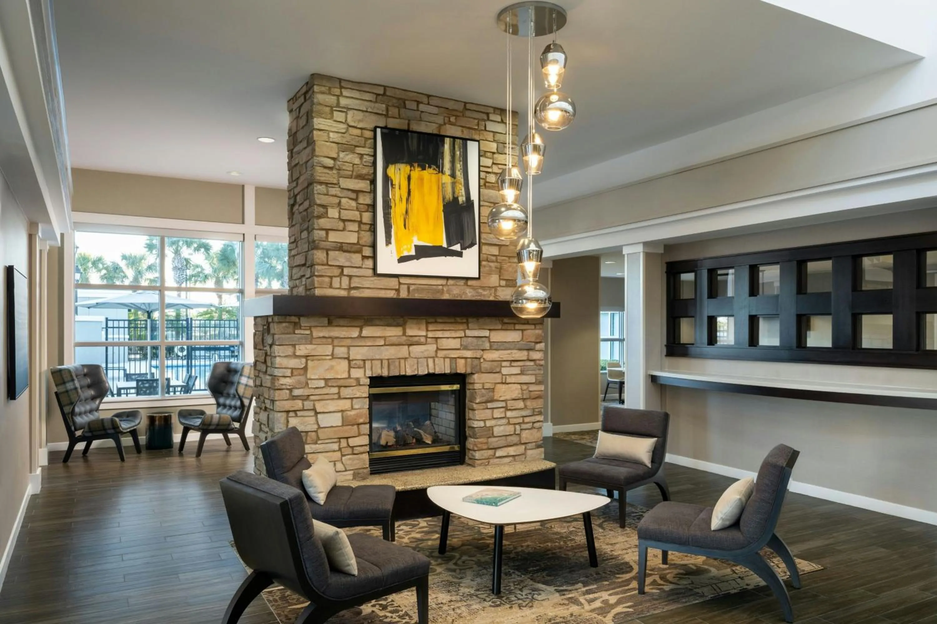 Lobby or reception in Residence Inn Melbourne