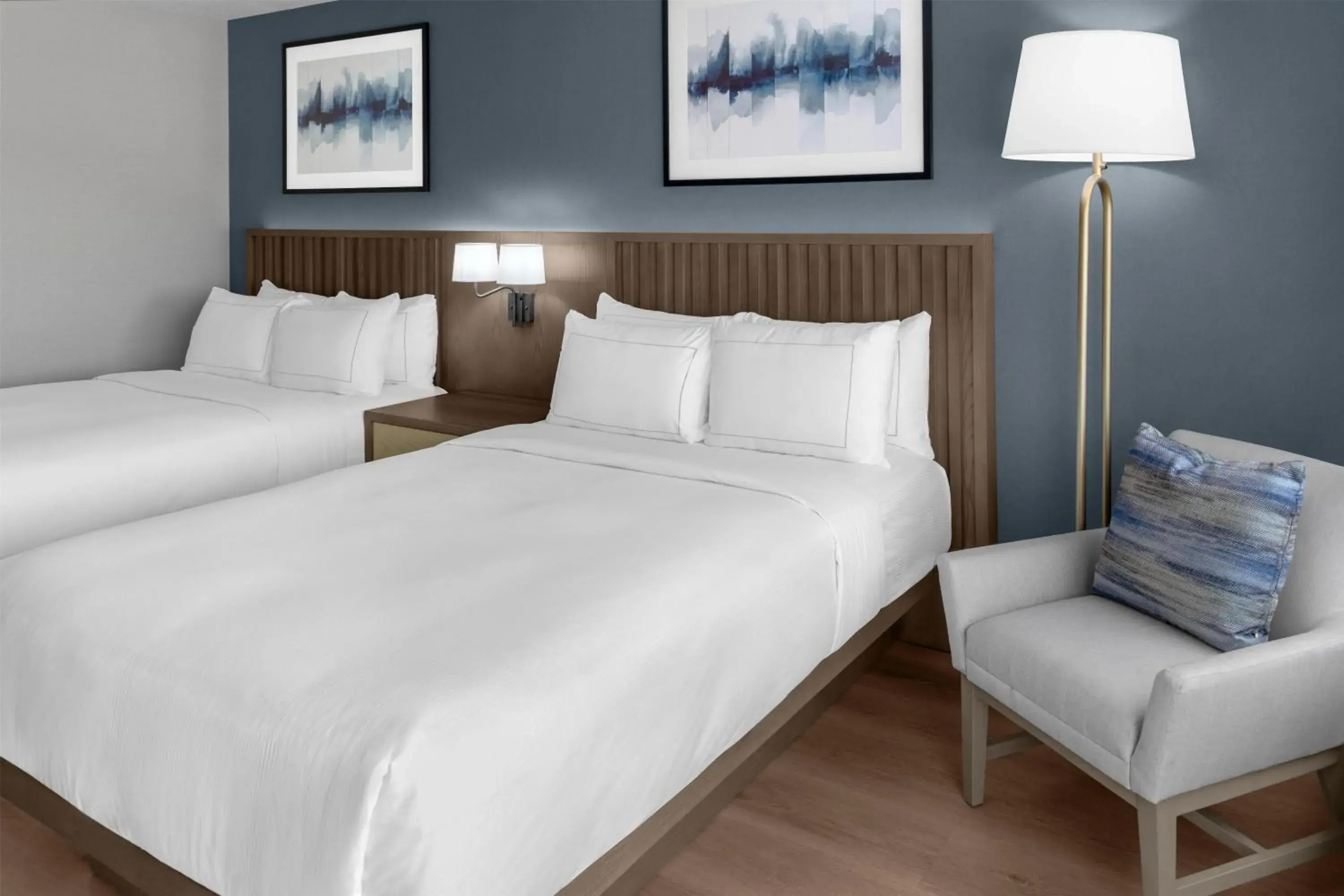 Double Room with Two Double Beds - Hearing Accessible/Non-Smoking in DoubleTree by Hilton Hotel South Bend Double Room with Two Double Beds - Hearing Accessible/Non-Smoking in DoubleTree by Hilton Hotel South Bend