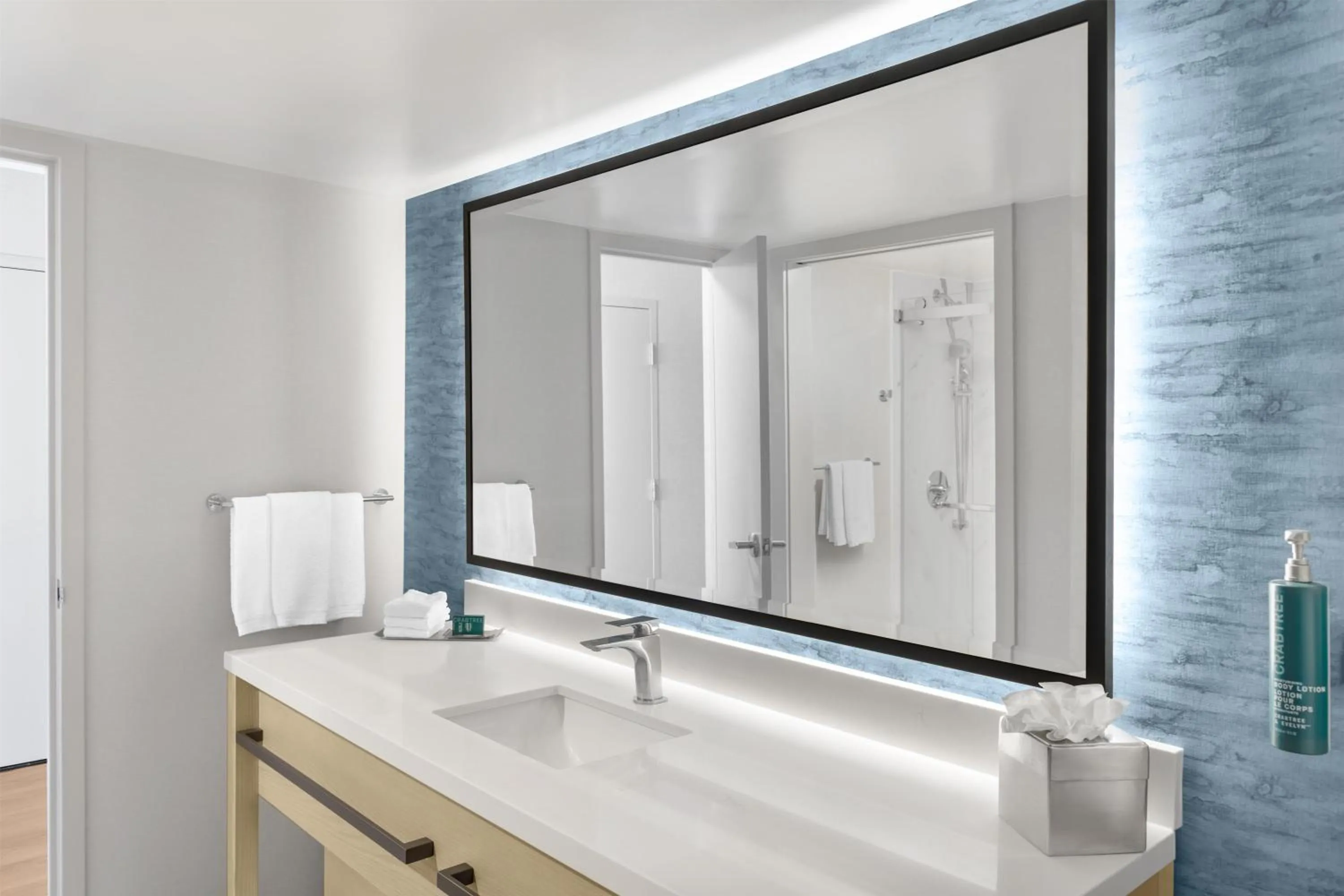 Bathroom in DoubleTree by Hilton Hotel South Bend