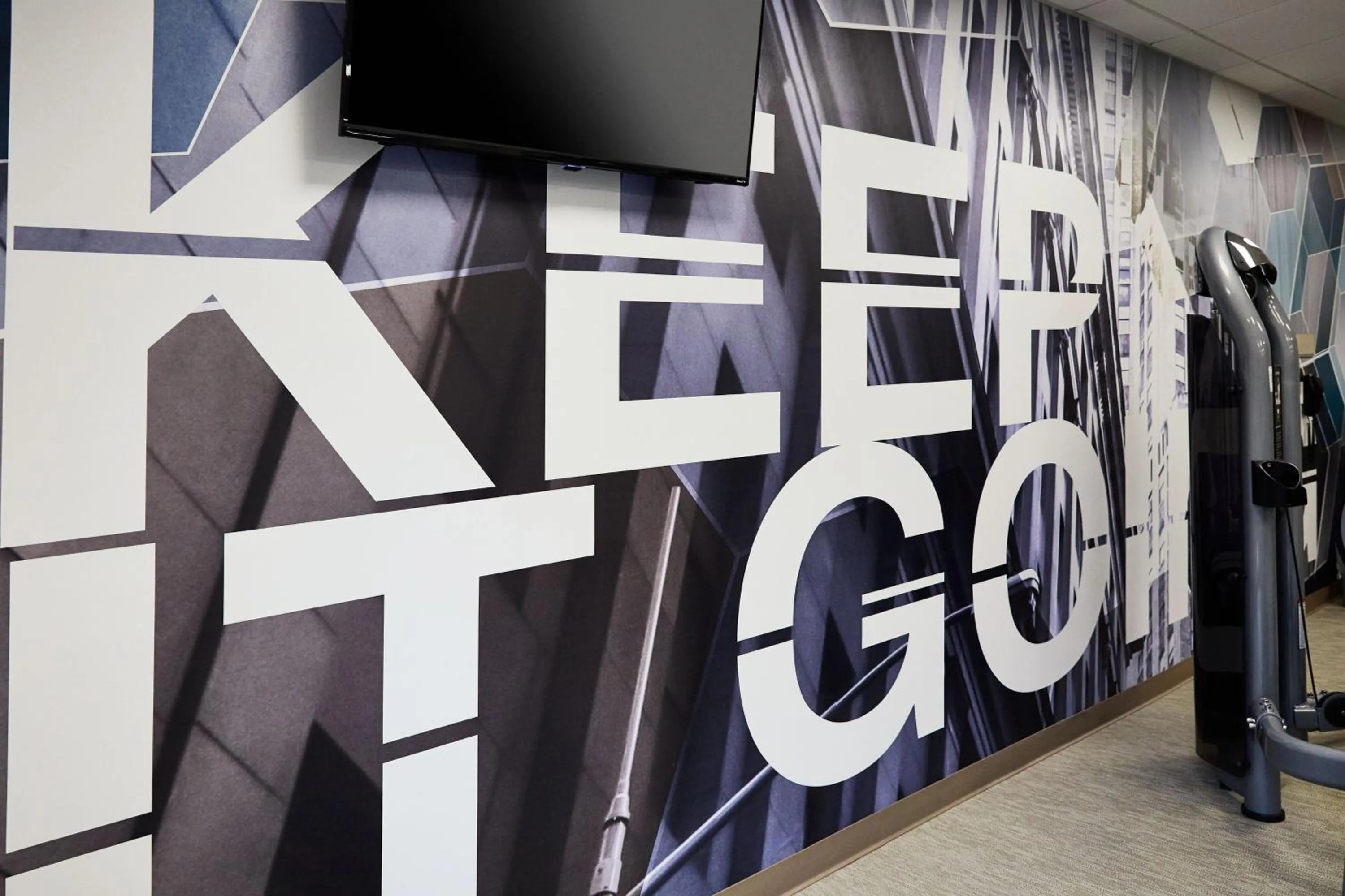 Fitness centre/facilities in SpringHill Suites St. Louis Brentwood