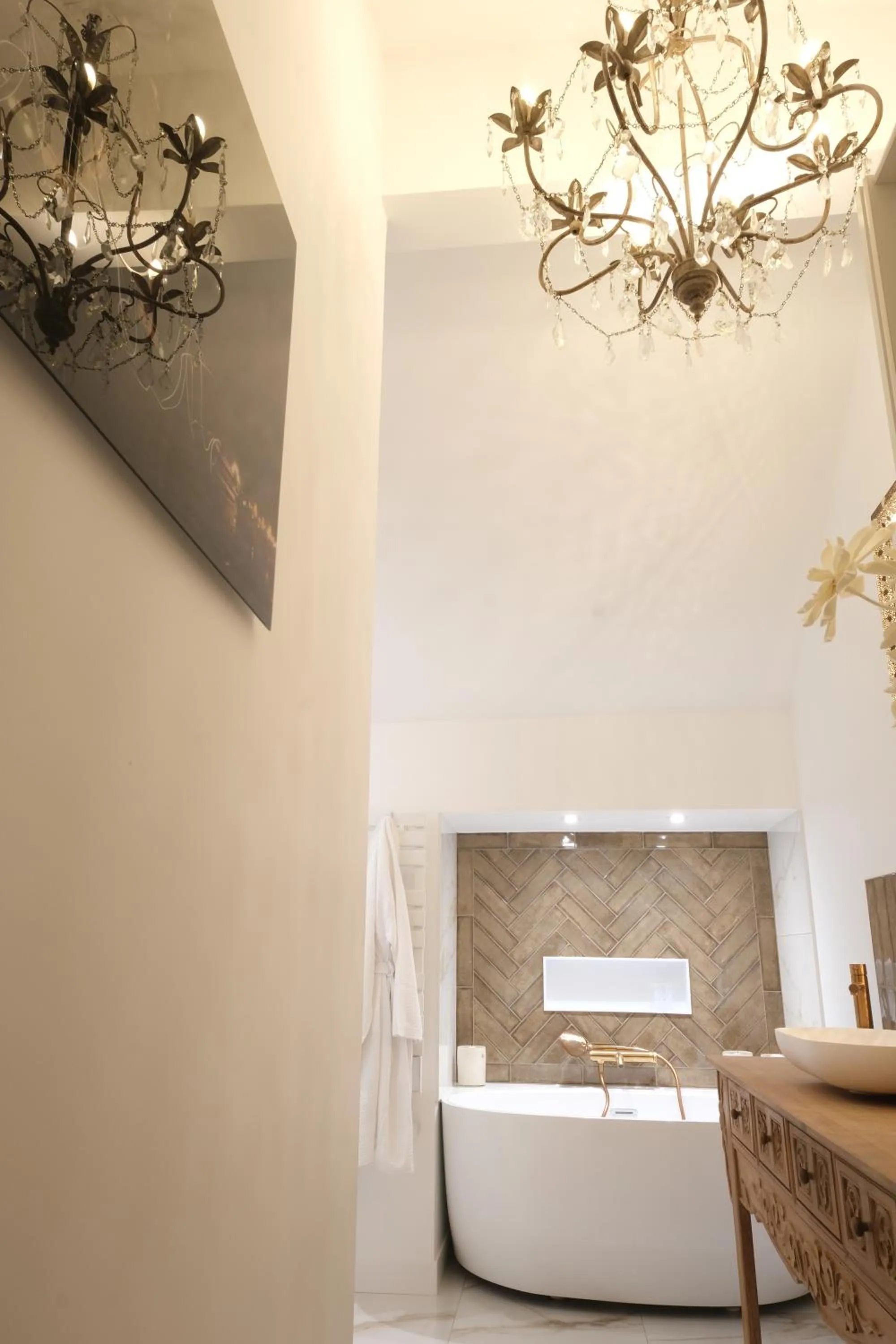 Bathroom in Bed and Breakfast Shandita