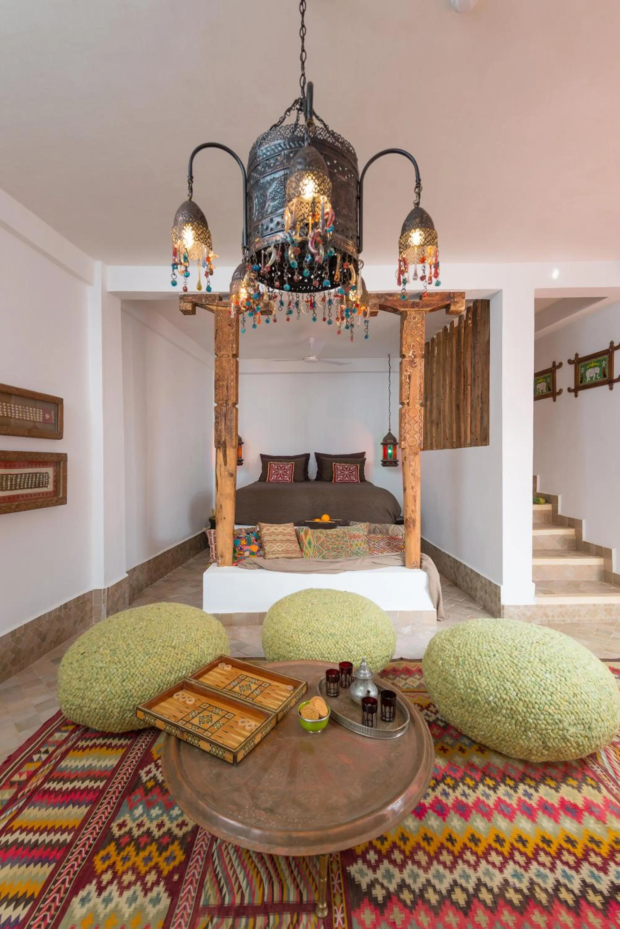 Decorative detail in Munga Guesthouse