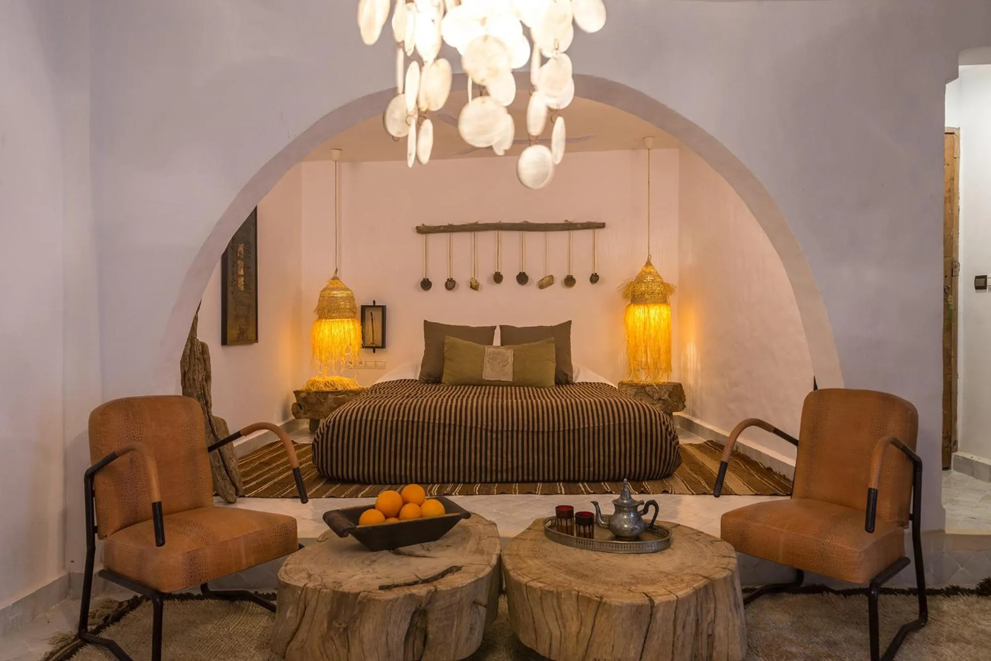 Decorative detail in Munga Guesthouse