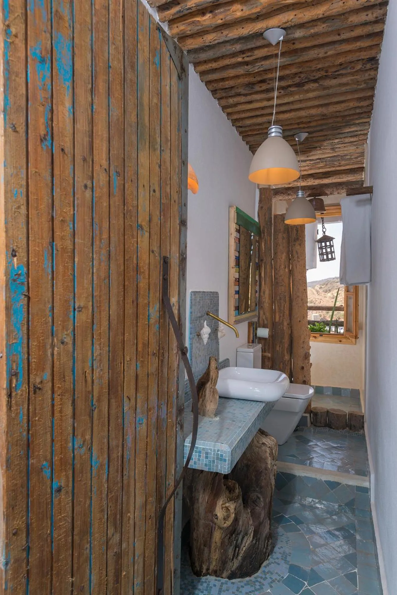 Decorative detail in Munga Guesthouse