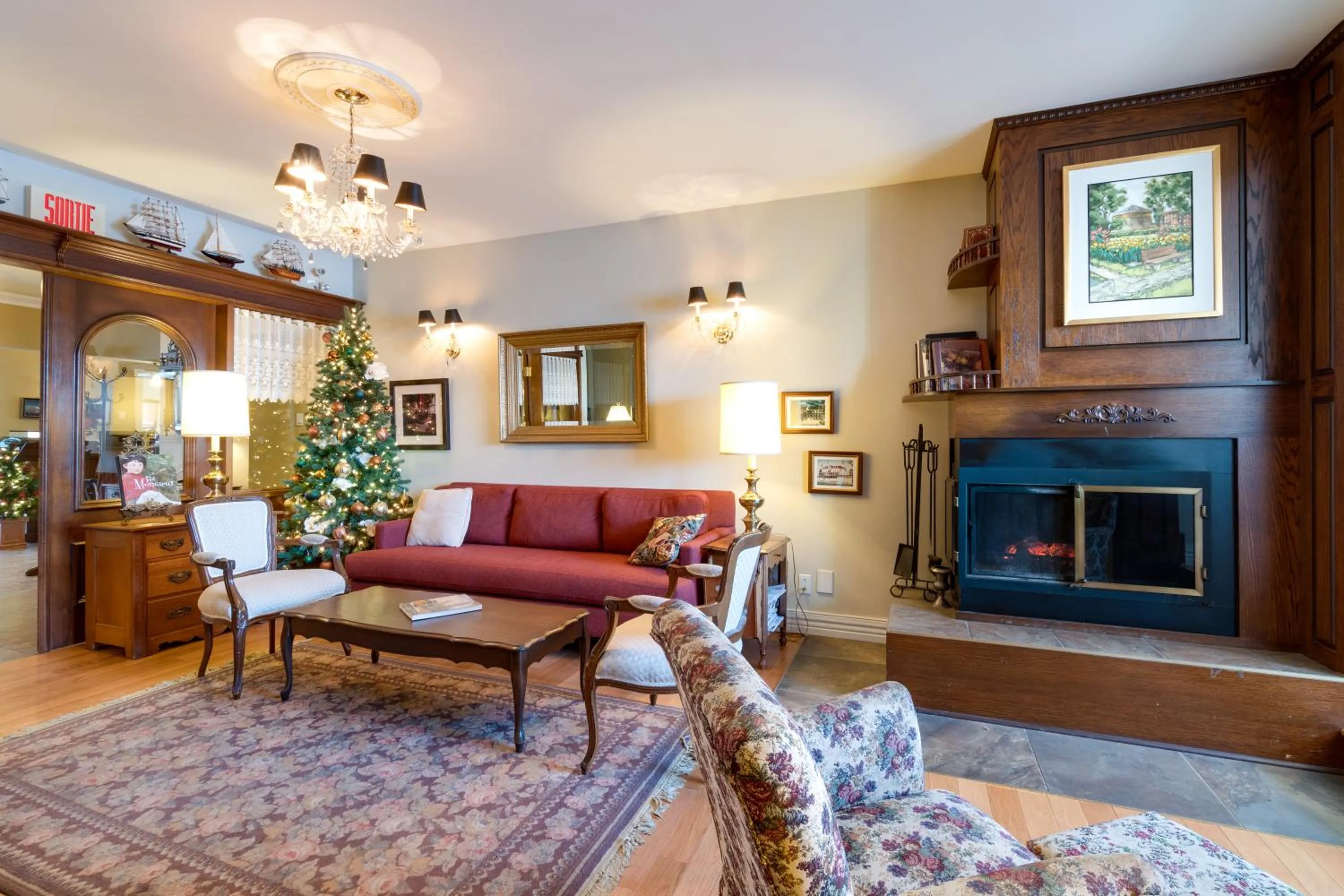 Living room in Goéliche hotel et appartement