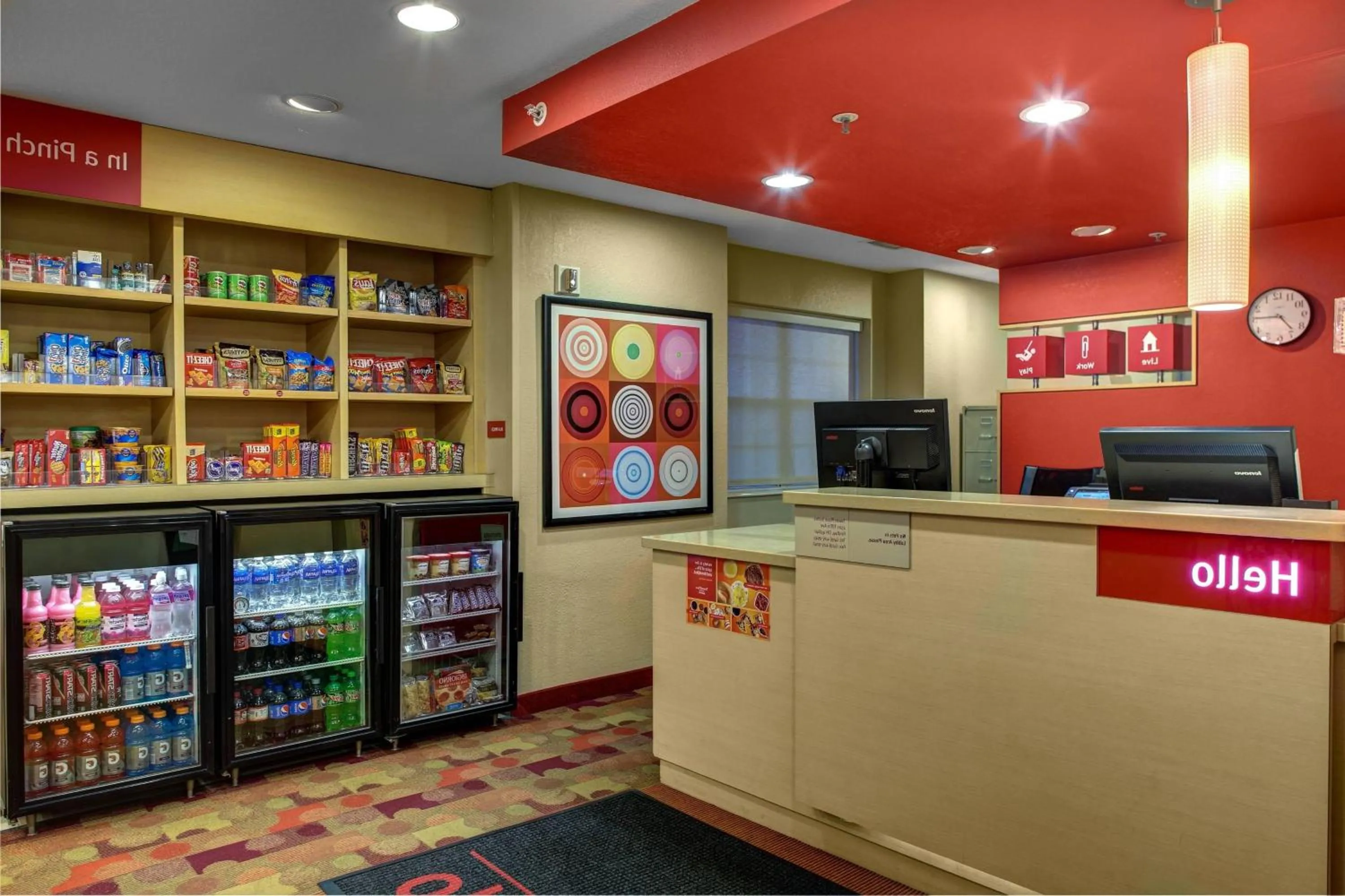 Lobby or reception in TownePlace Suites by Marriott Findlay