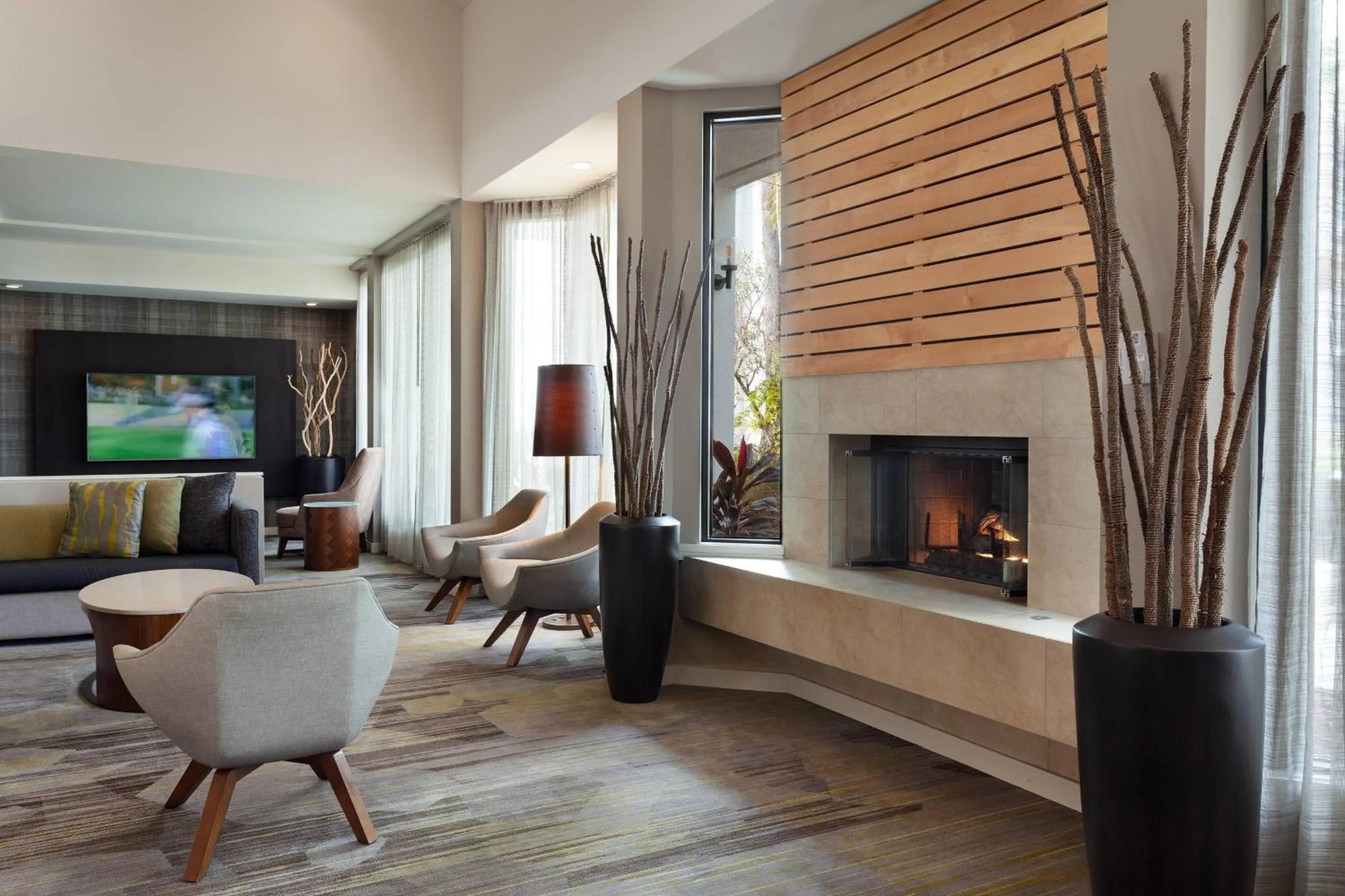 Lobby or reception in Courtyard St. Petersburg Clearwater