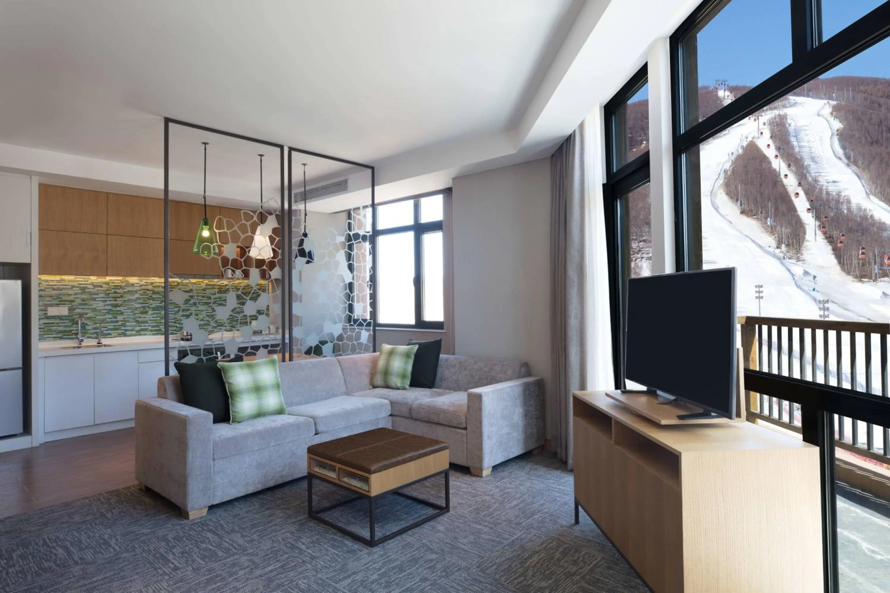 Living room in Element Chongli