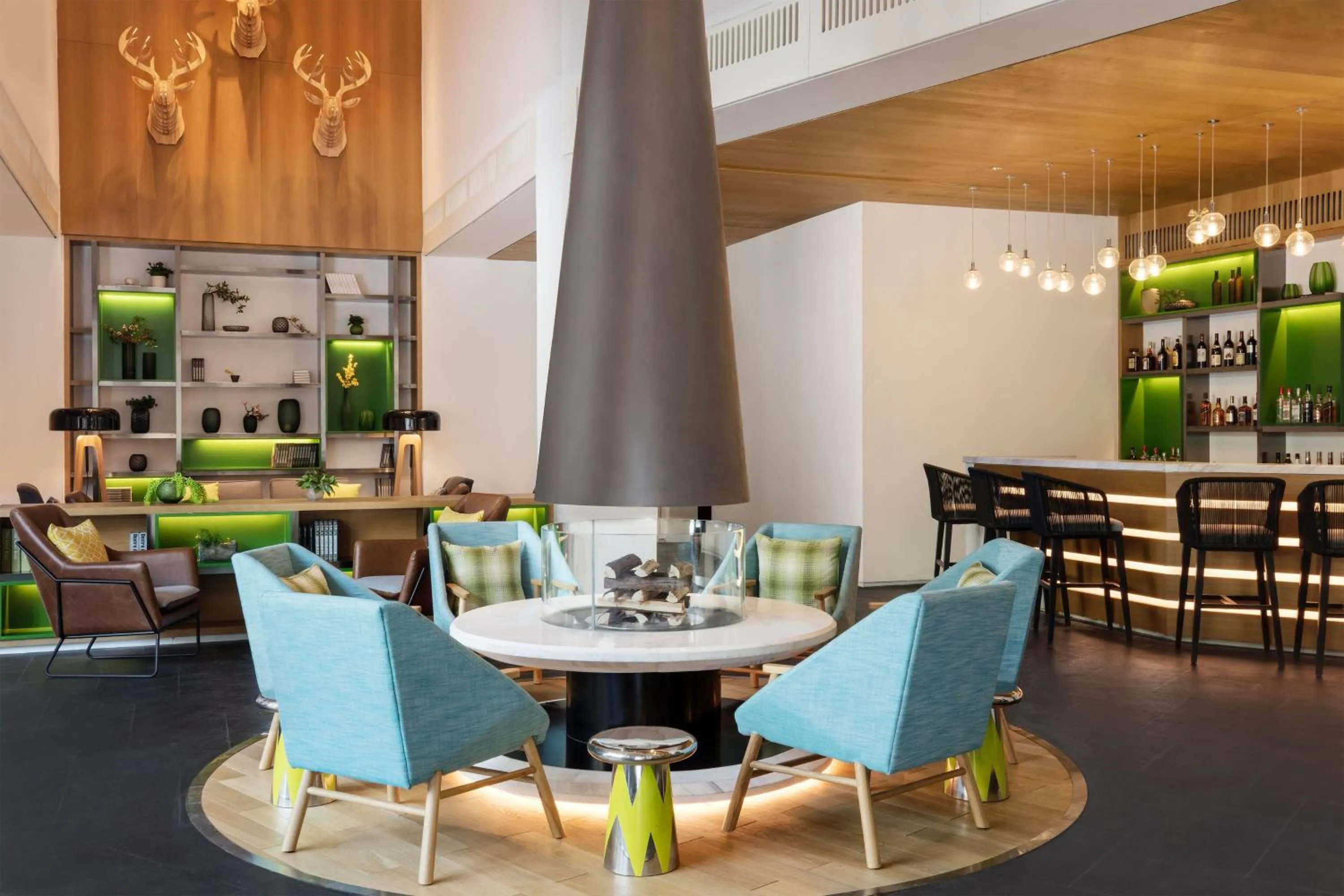 Lobby or reception in Element Chongli