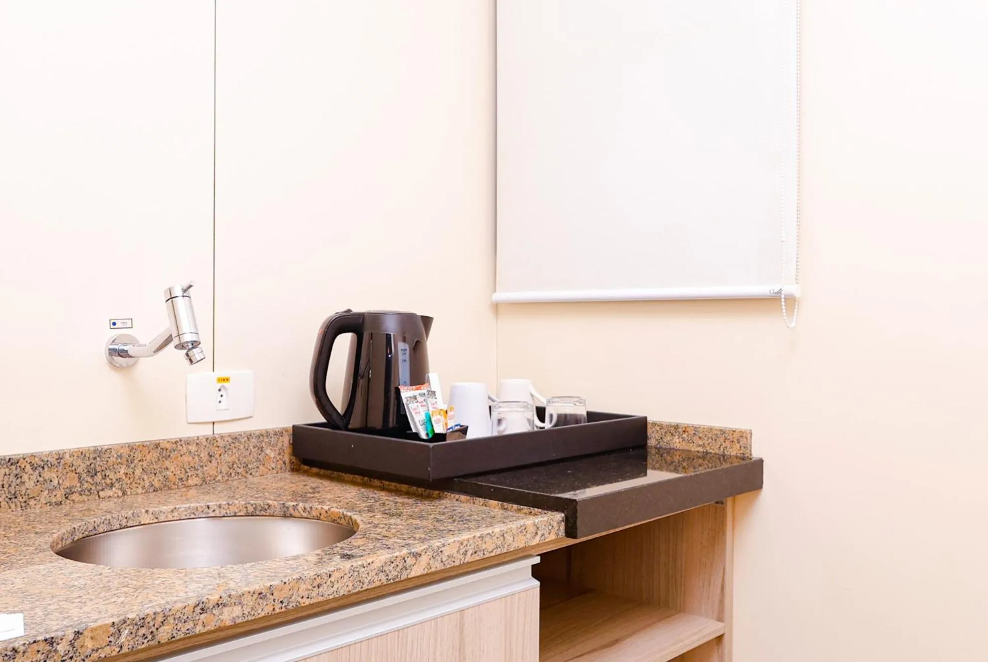 kitchen in Radisson Oscar Freire