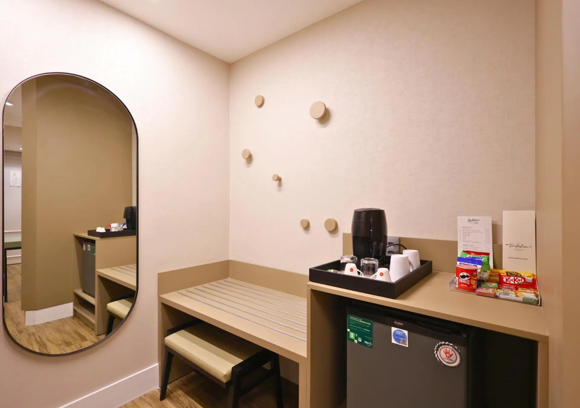 Coffee/tea facilities in Radisson Oscar Freire