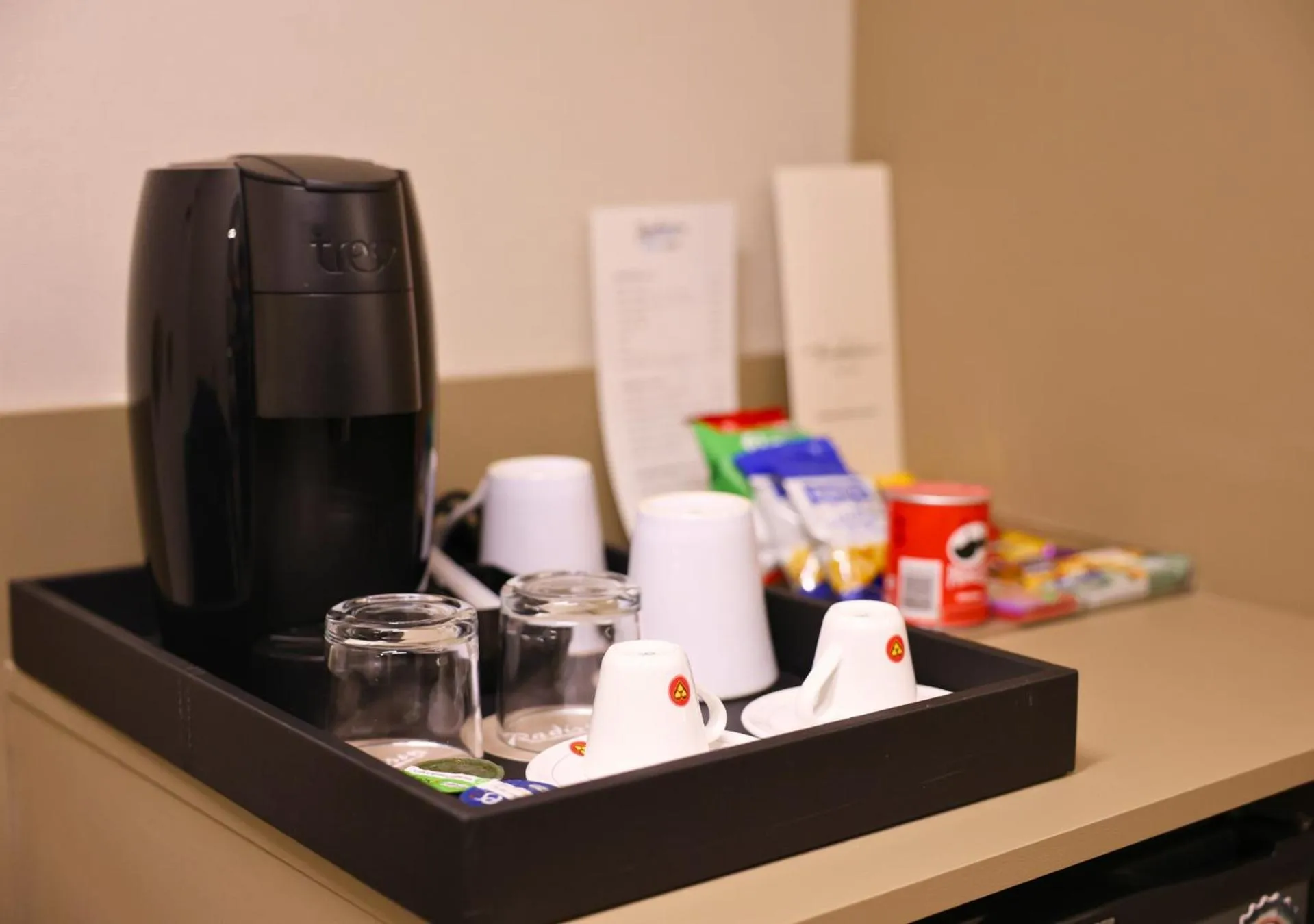 Coffee/tea facilities in Radisson Oscar Freire