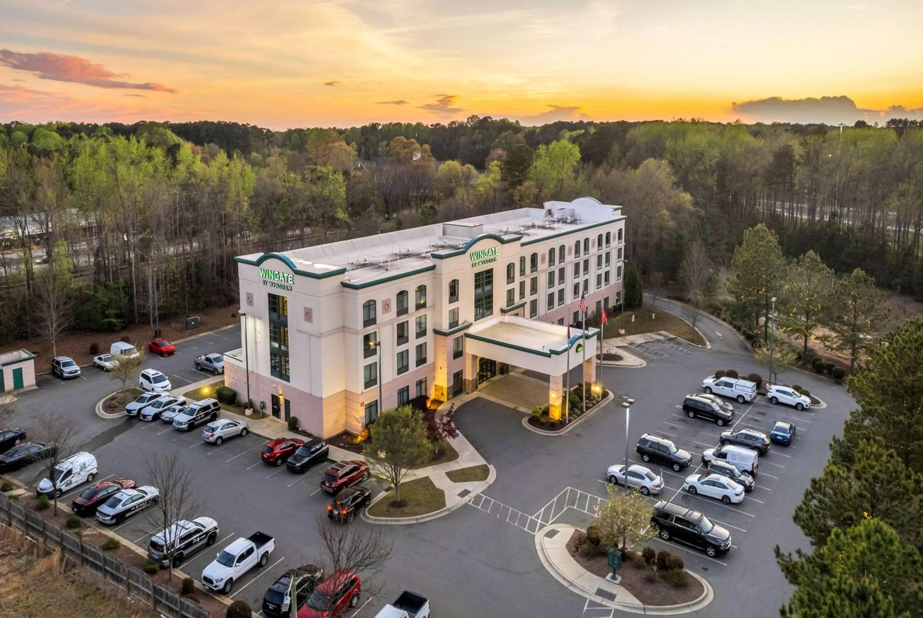Property building in Wingate by Wyndham State Arena Raleigh/Cary Hotel