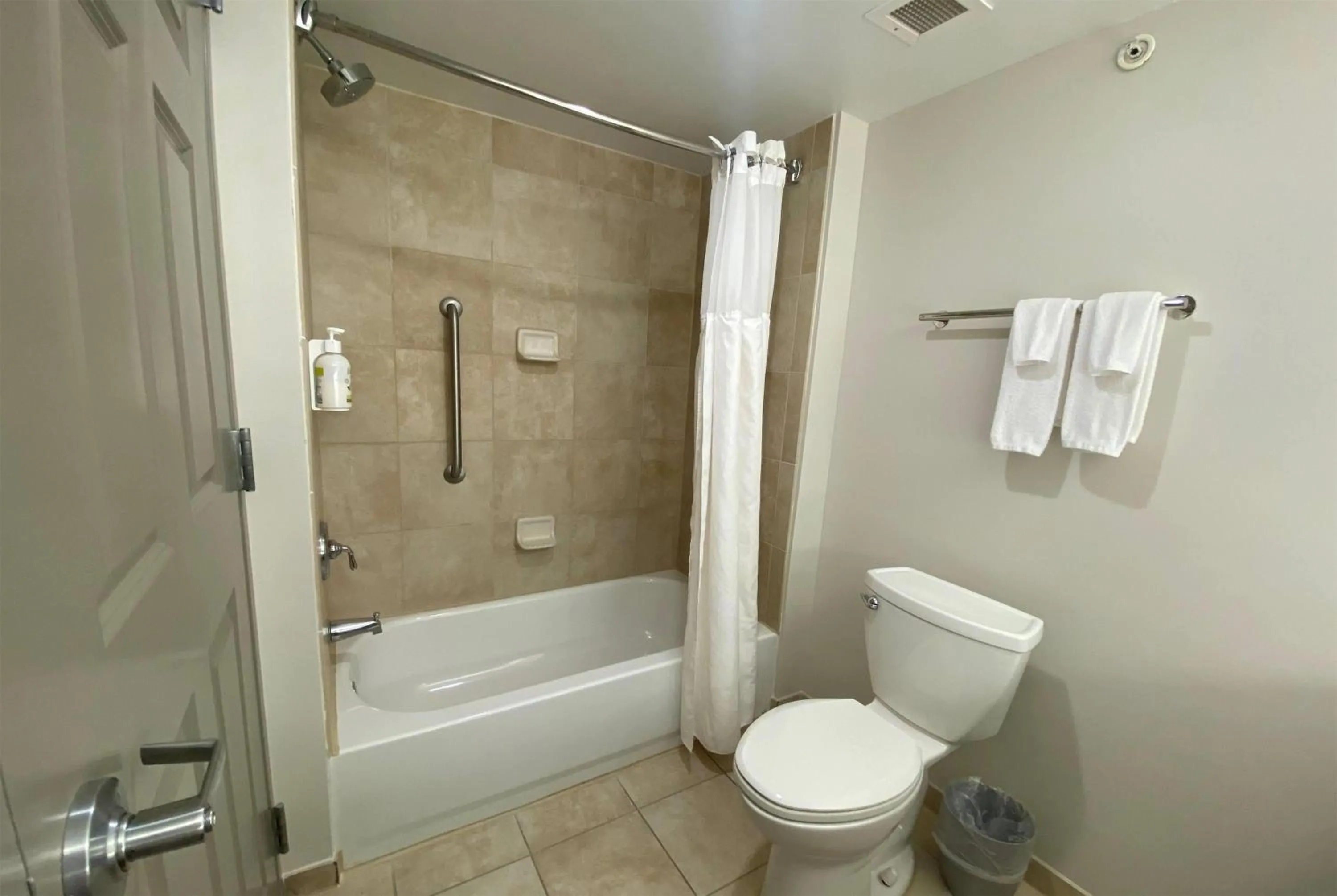 Bathroom in Wingate by Wyndham State Arena Raleigh/Cary Hotel