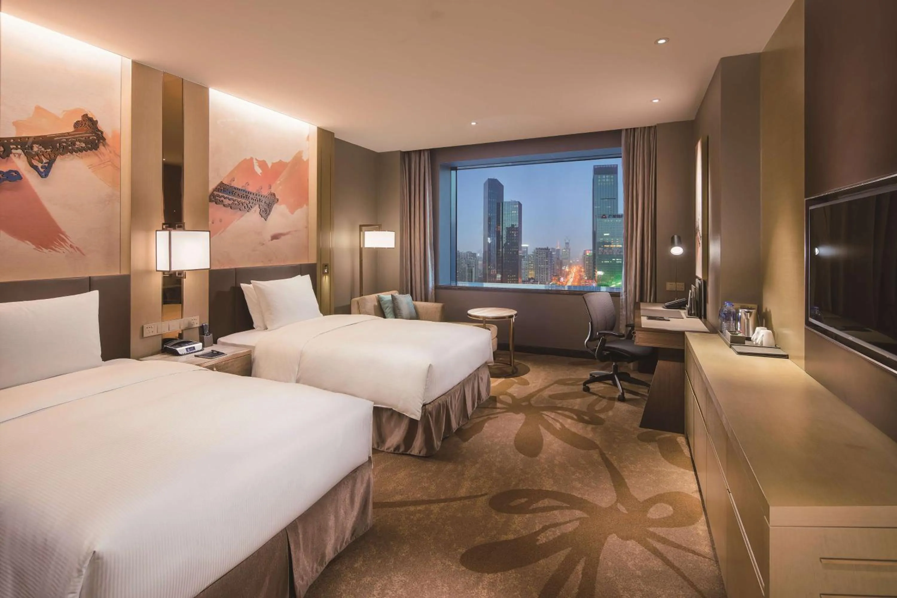 Bedroom, Bed in Hilton Shenyang