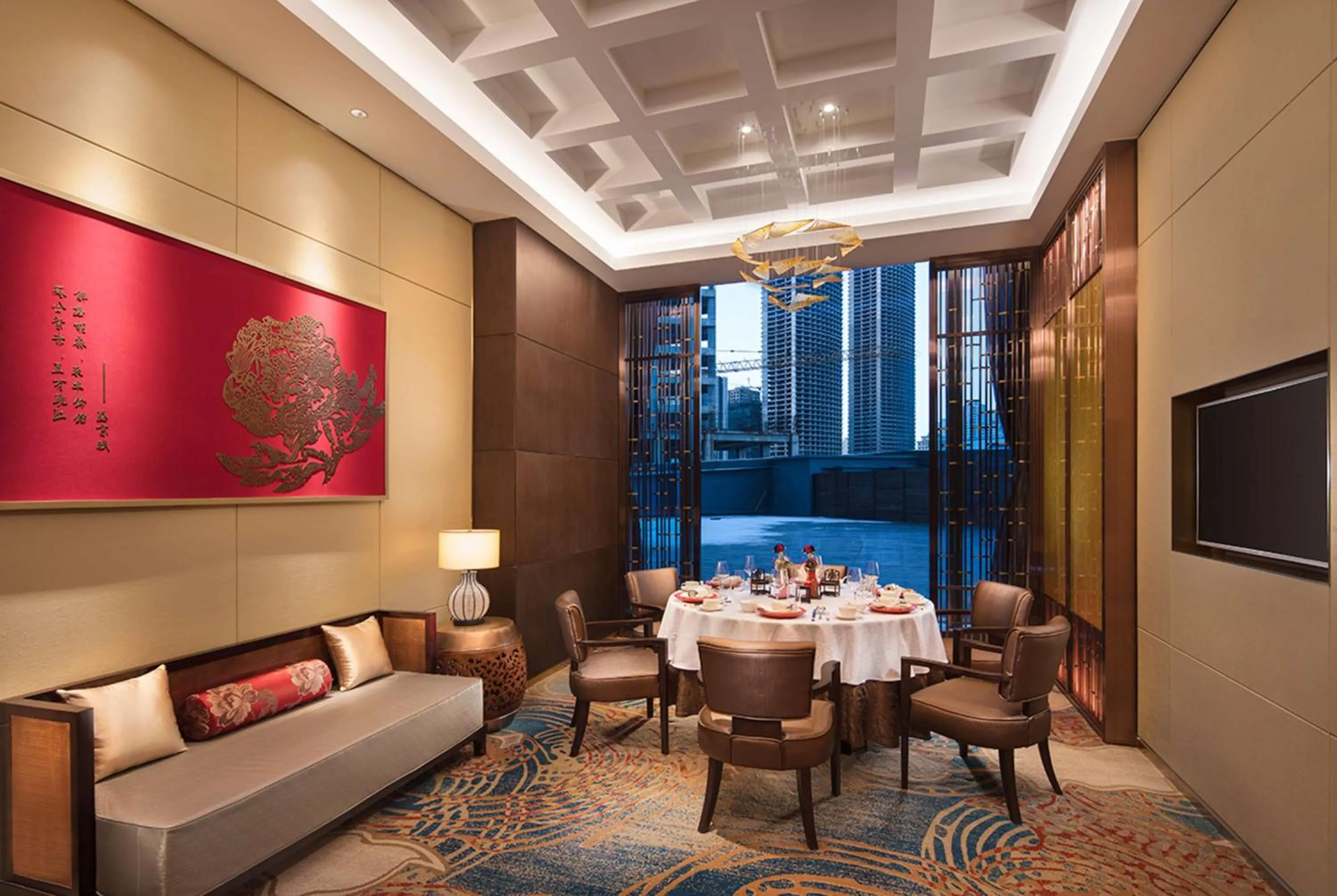 Restaurant/places to eat in Hilton Shenyang