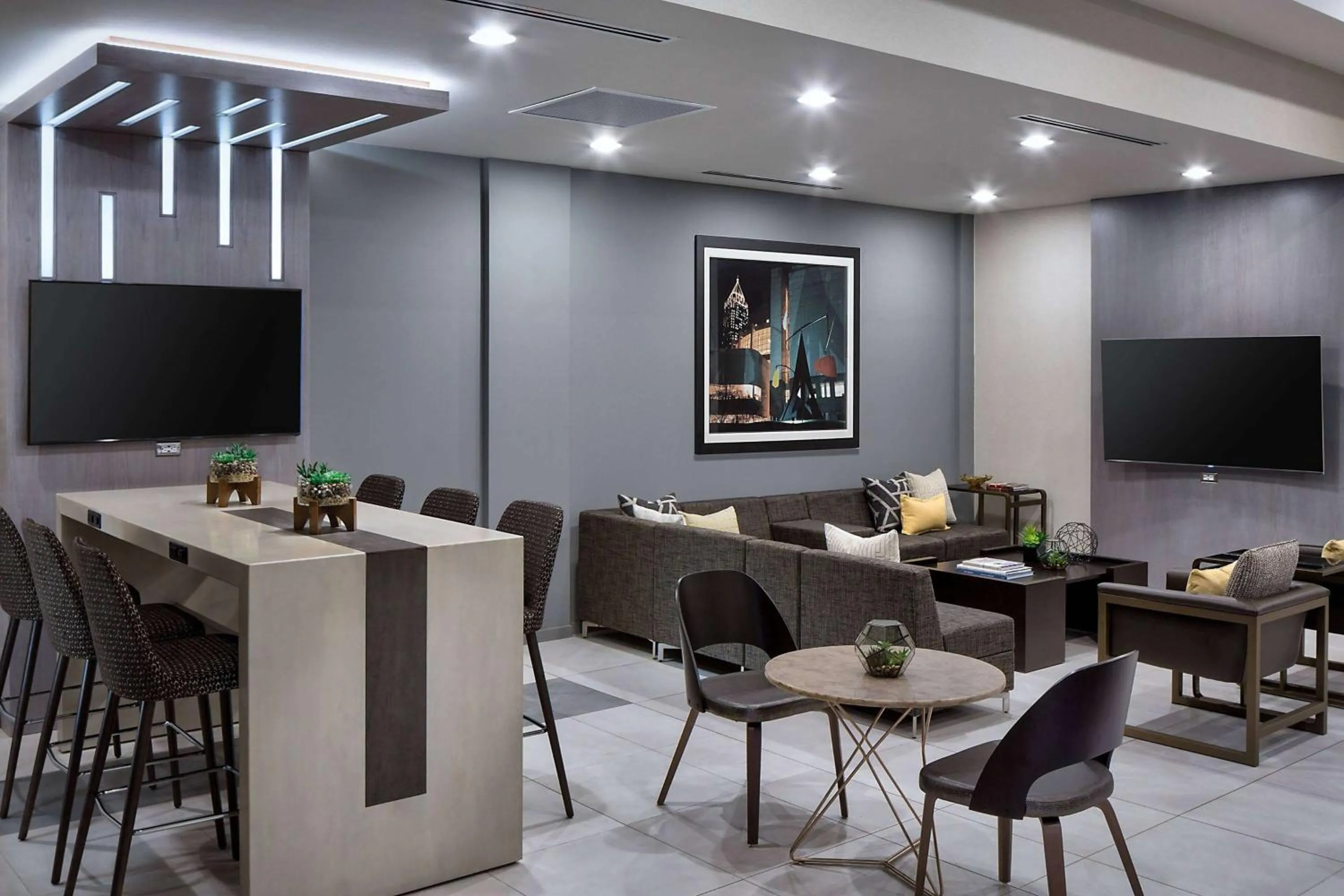 Lobby or reception in Wyndham Atlanta Buckhead Hotel & Conference Center