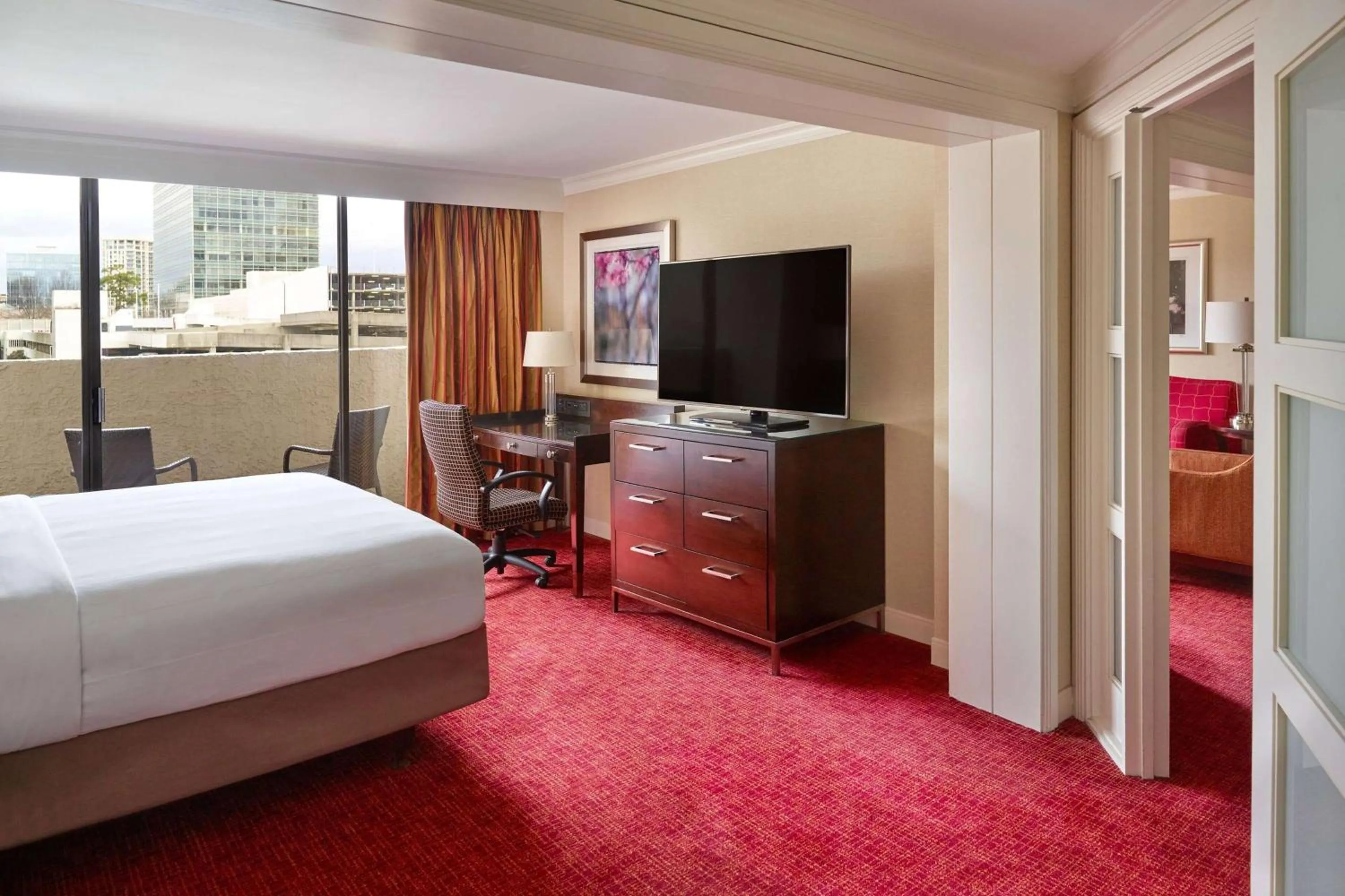 One-Bedroom King Executive Suite, Non-Smoking in Wyndham Atlanta Buckhead Hotel & Conference Center