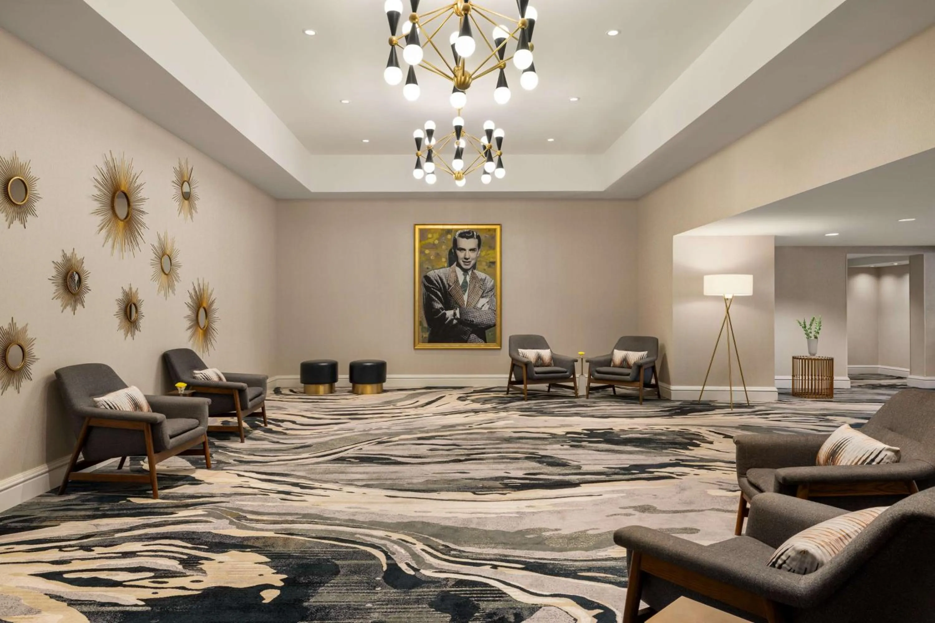 Meeting/conference room in The American Hotel Atlanta Downtown-a Doubletree by Hilton