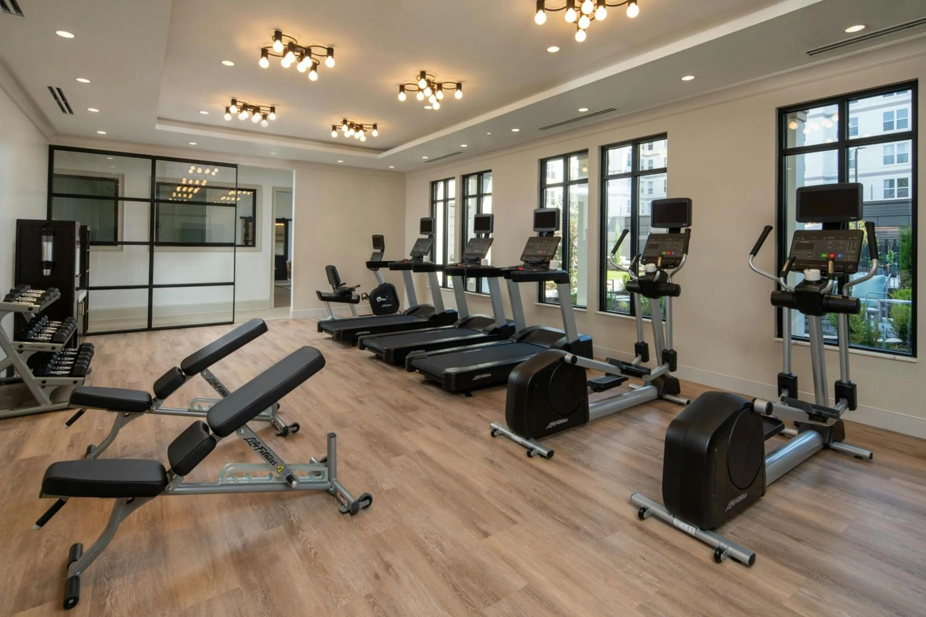 Fitness centre/facilities in Residence Inn Atlanta Buckhead/Lenox Park
