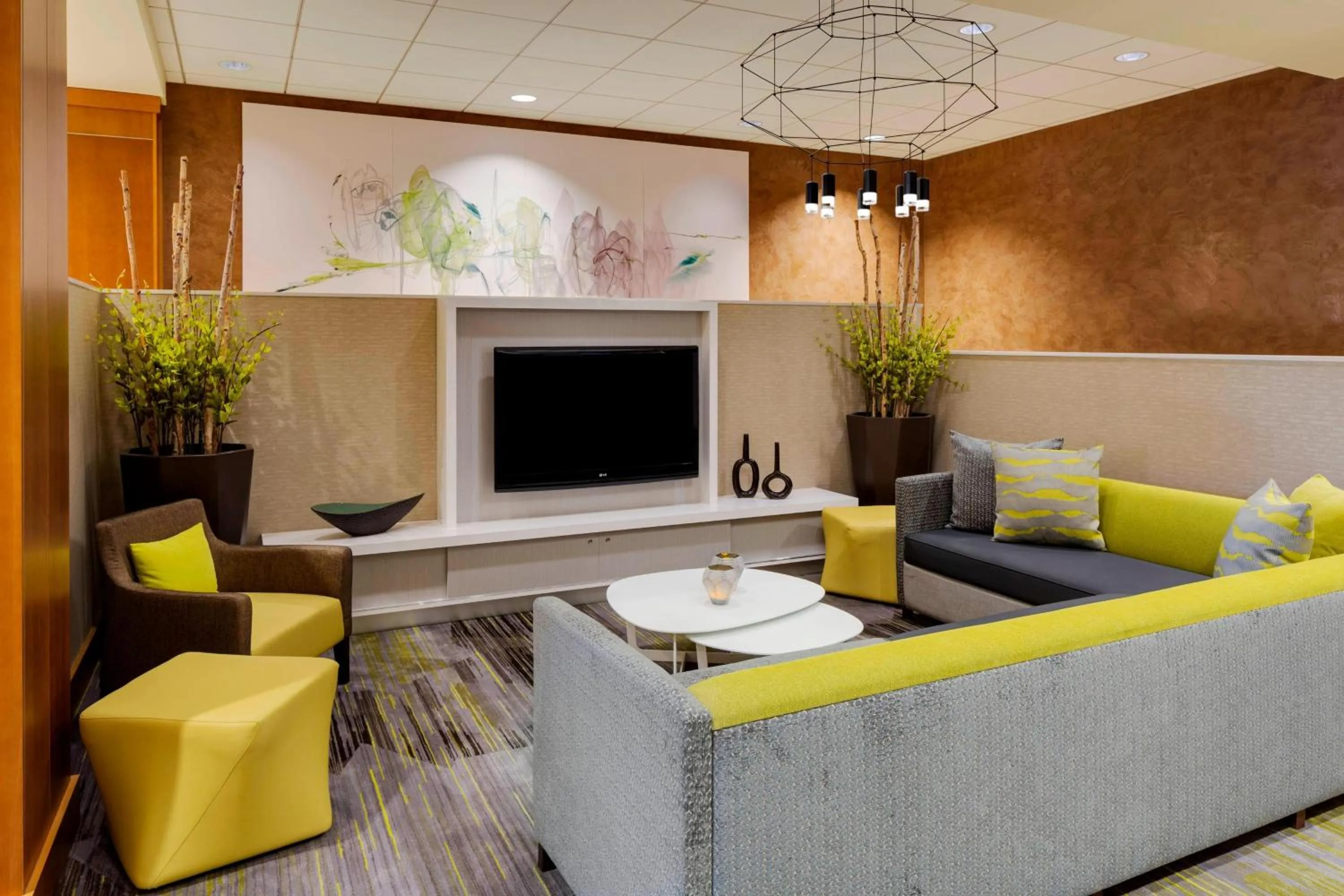 Lobby or reception in Courtyard by Marriott Boston Logan Airport