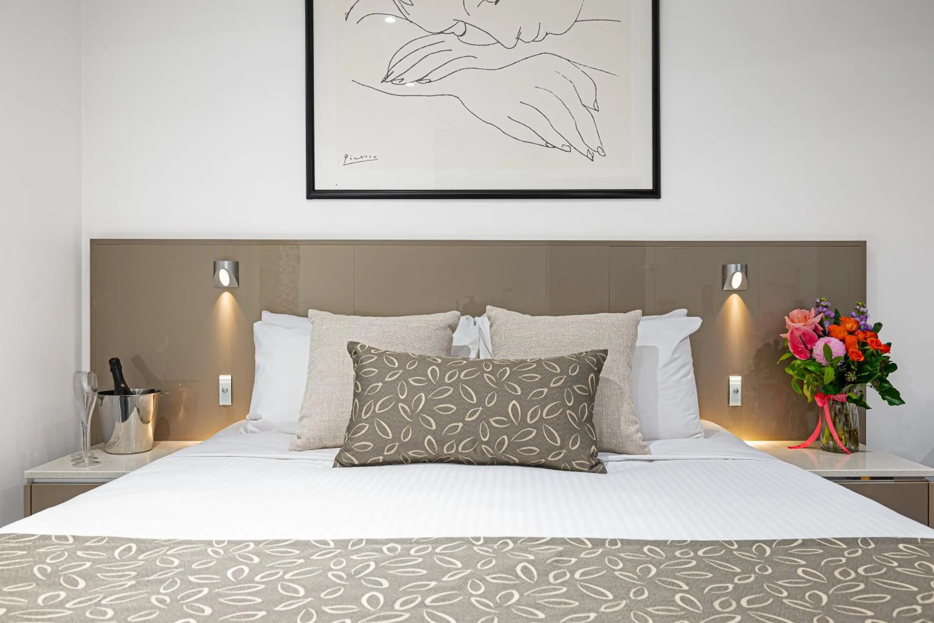 Bed in North Adelaide Boutique Stays Accommodation