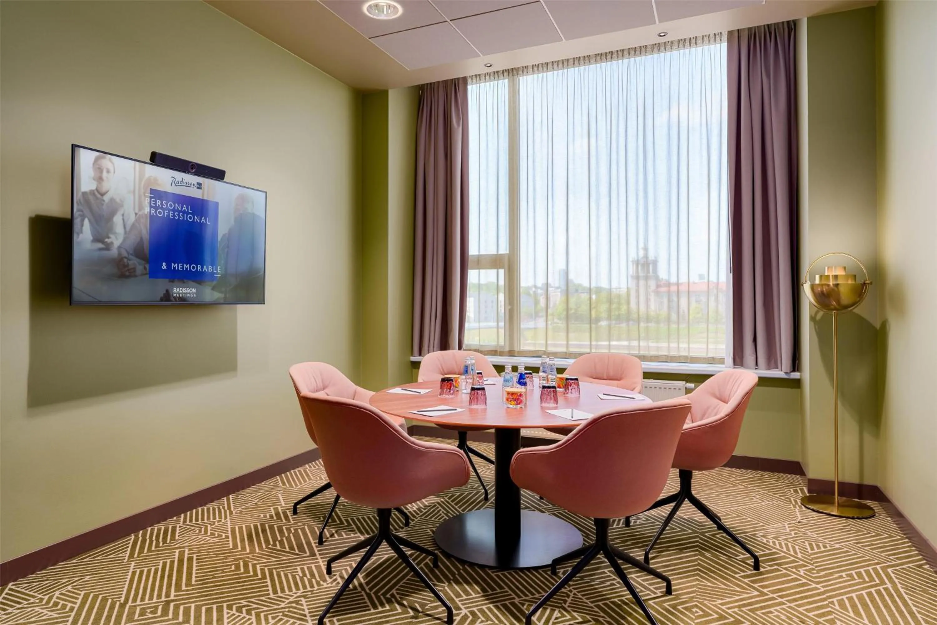 Meeting/conference room in Radisson Blu Hotel Lietuva