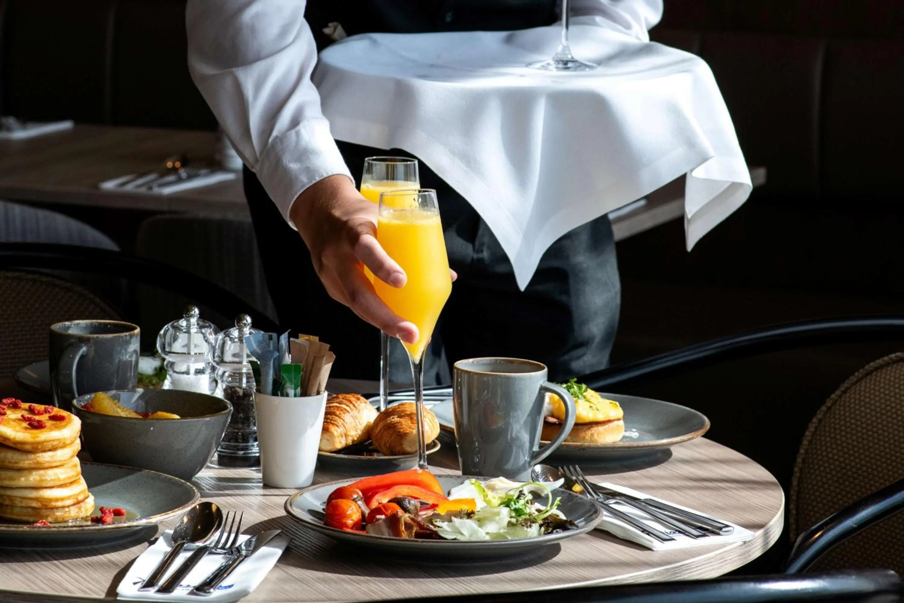 Breakfast in Radisson Blu Hotel Lietuva