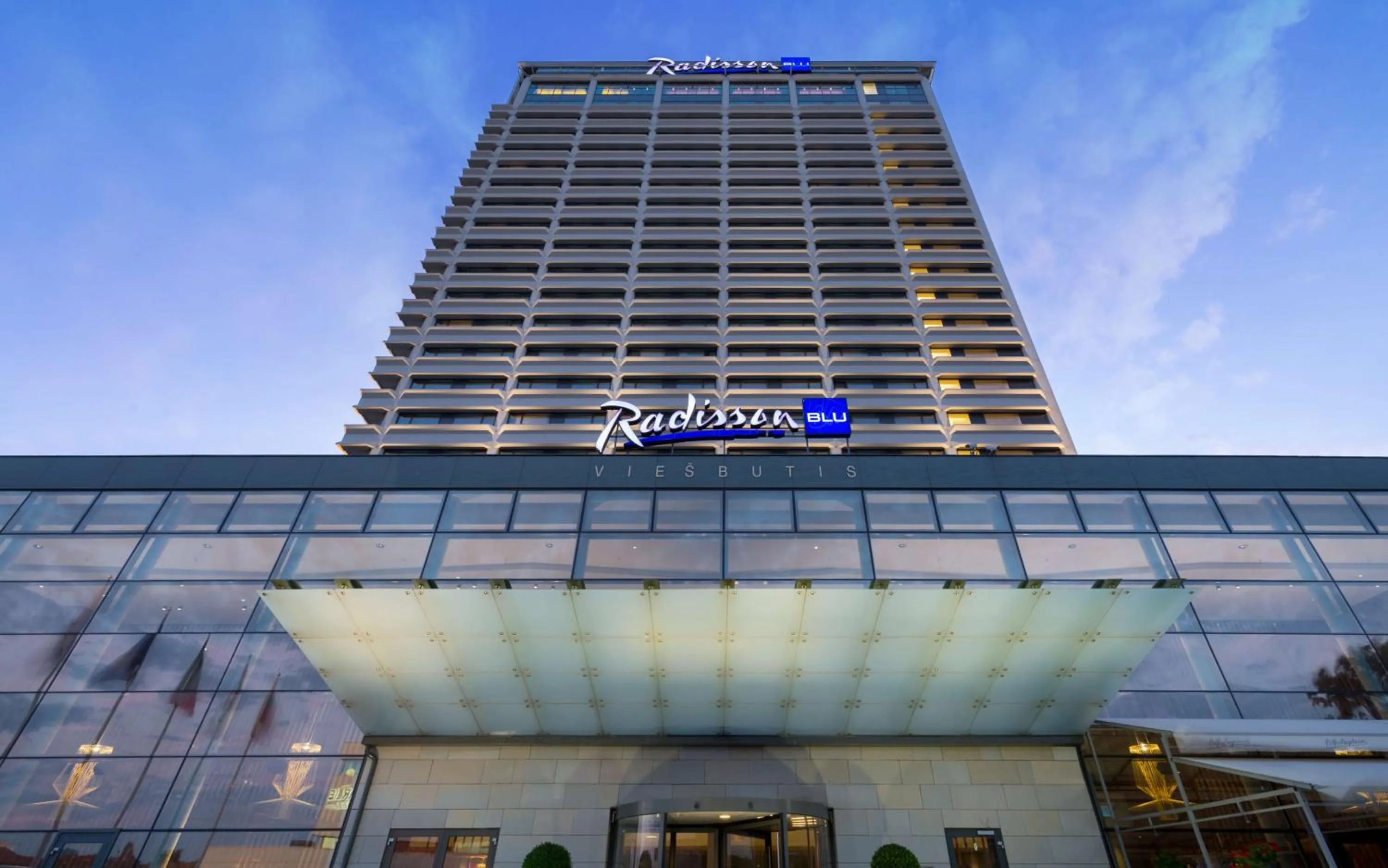 Property building in Radisson Blu Hotel Lietuva