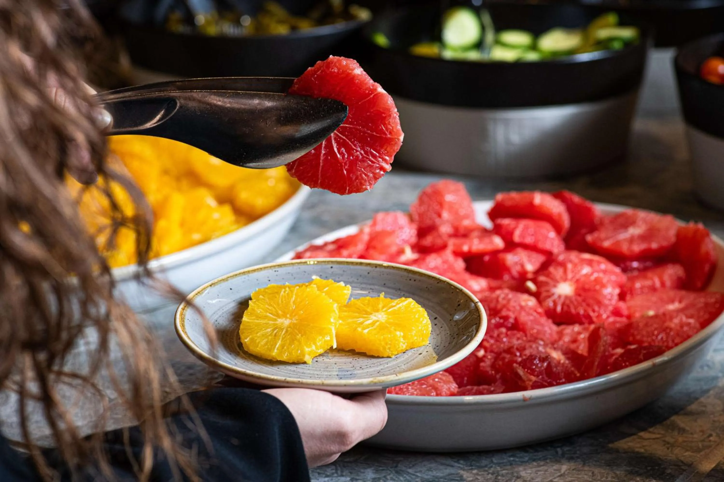 Breakfast in Radisson Blu Hotel Lietuva