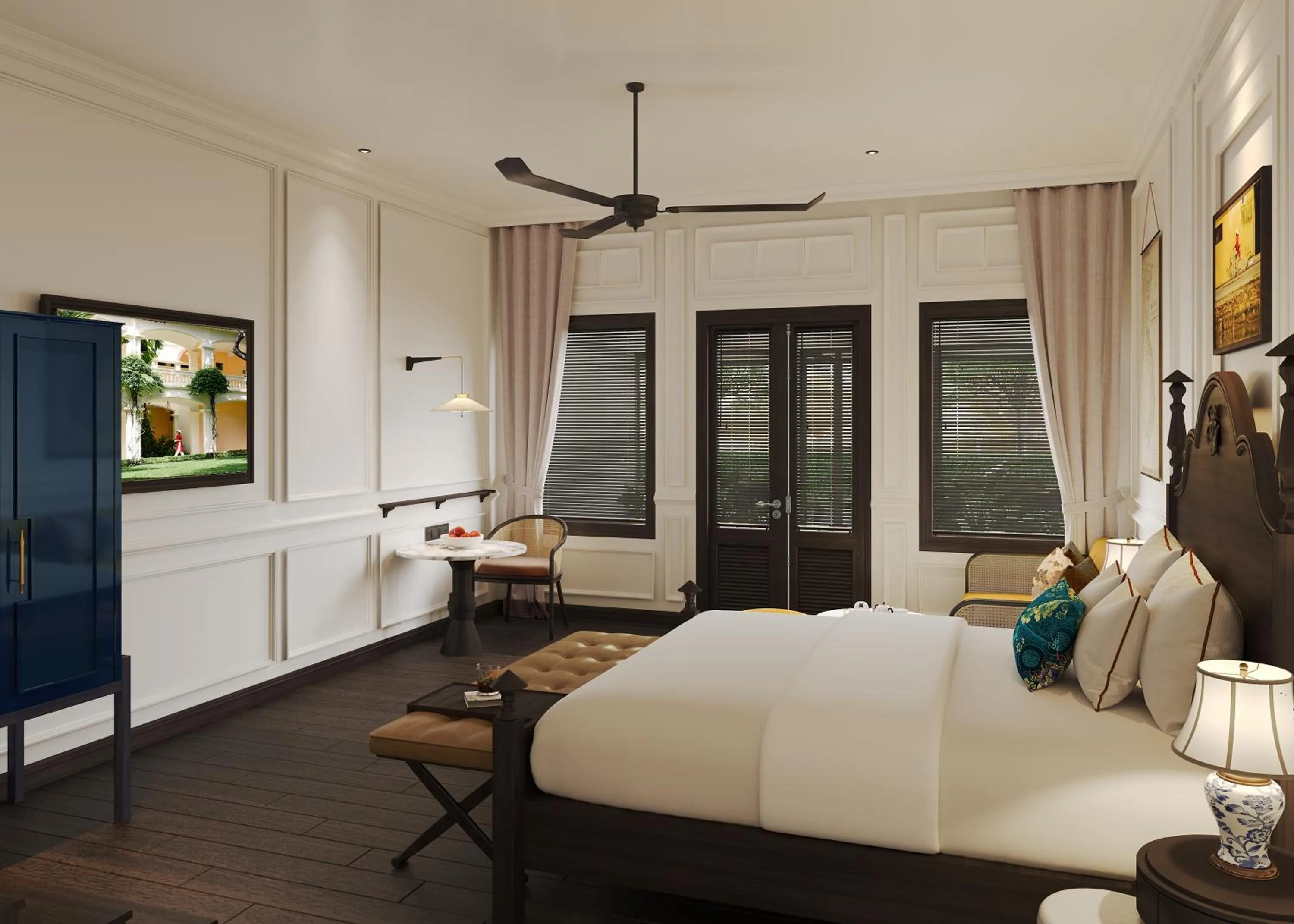 Bedroom, Bed in Anantara Hoi An Resort