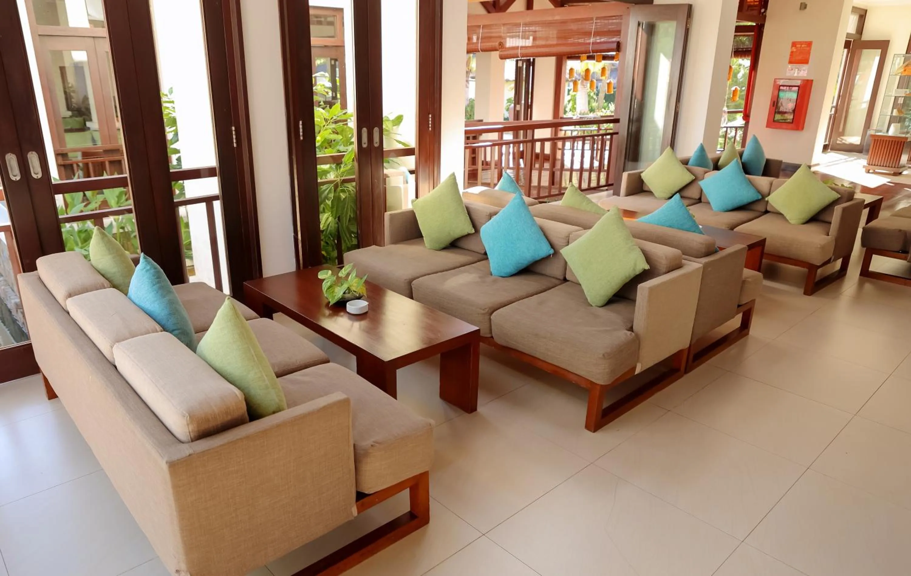 Lobby or reception in Blue Ocean Resort