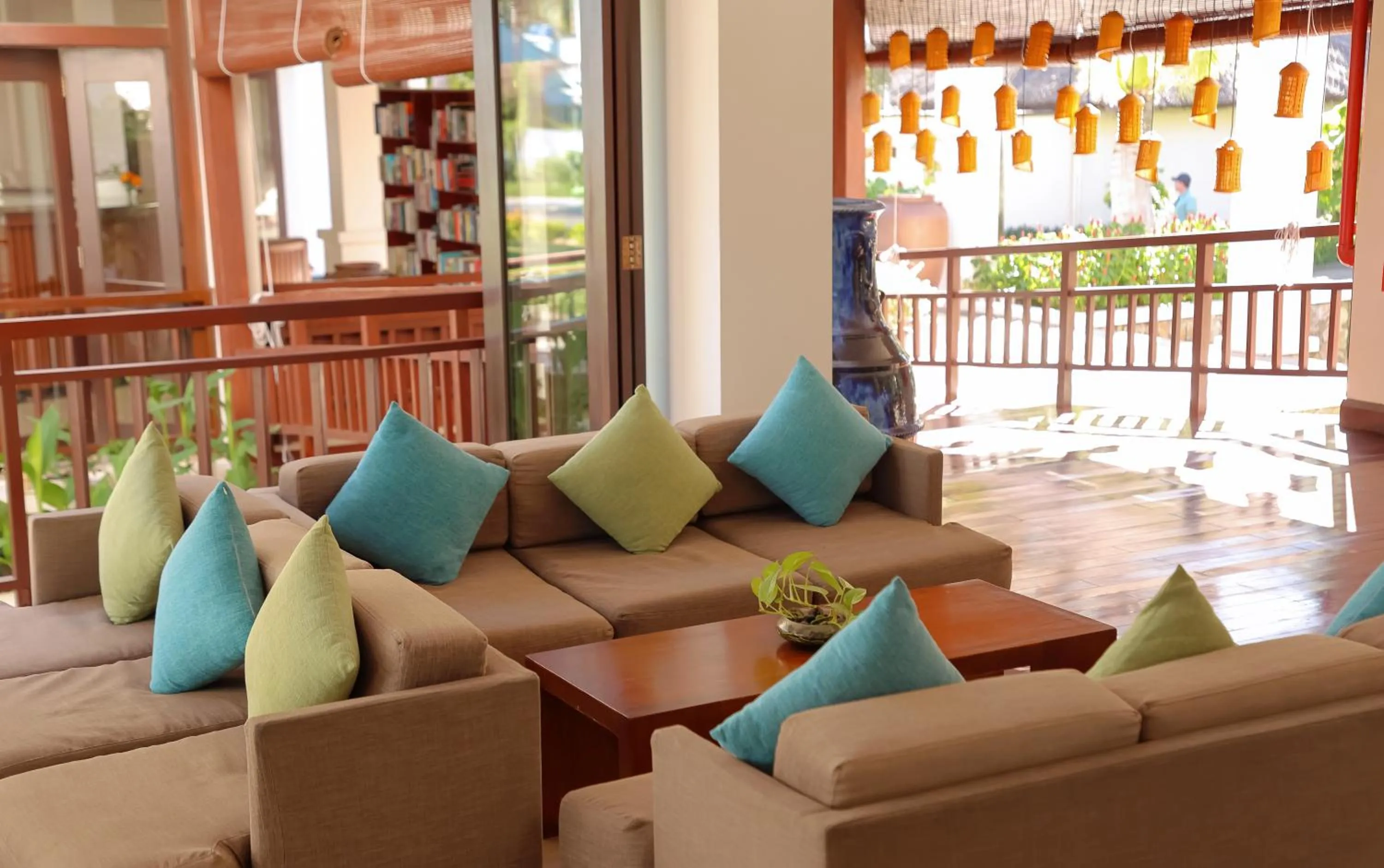 Lobby or reception in Blue Ocean Resort
