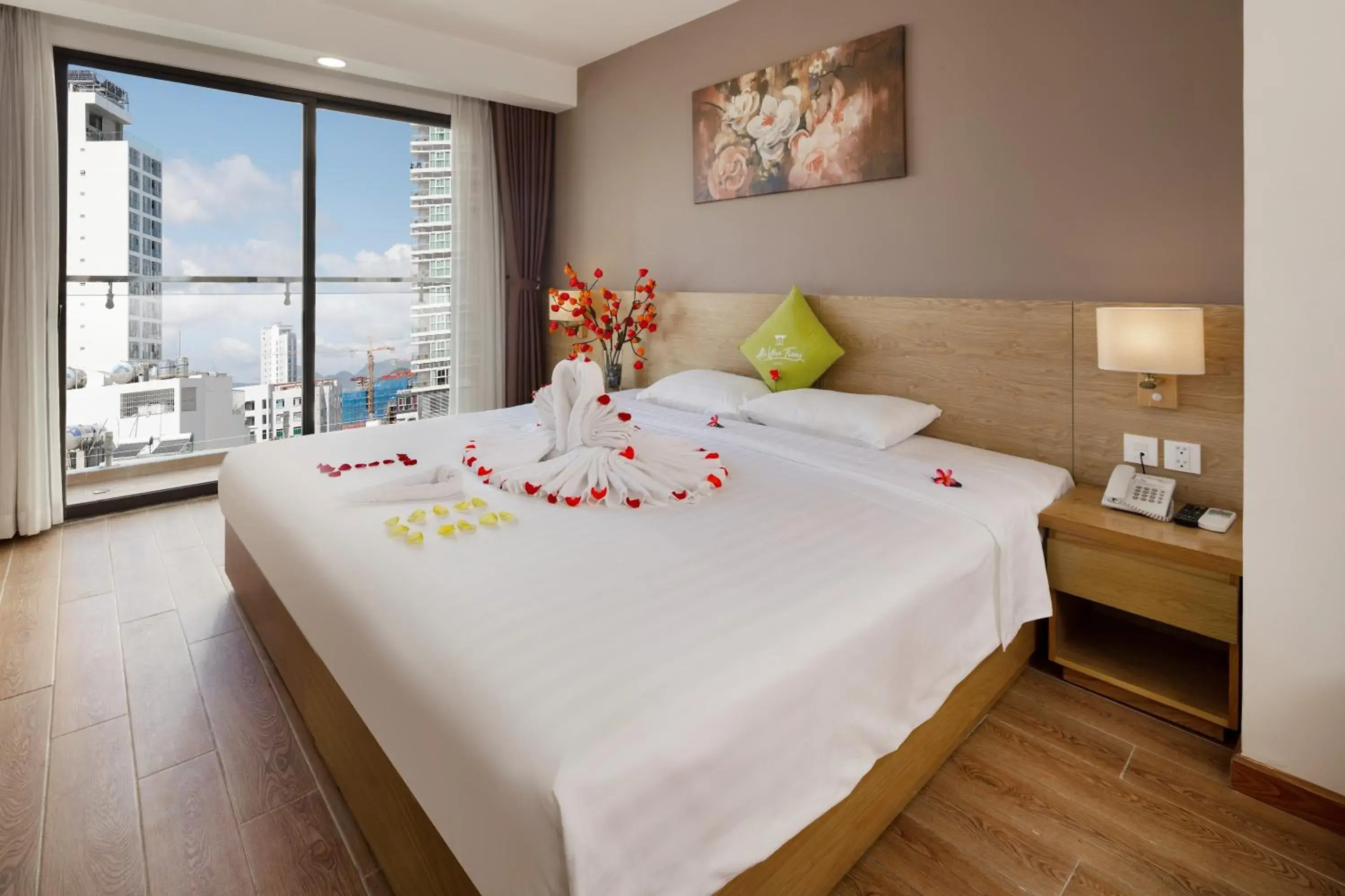 Executive Twin Room with Balcony in Ale Nha Trang Hotel Executive Twin Room with Balcony in Ale Nha Trang Hotel