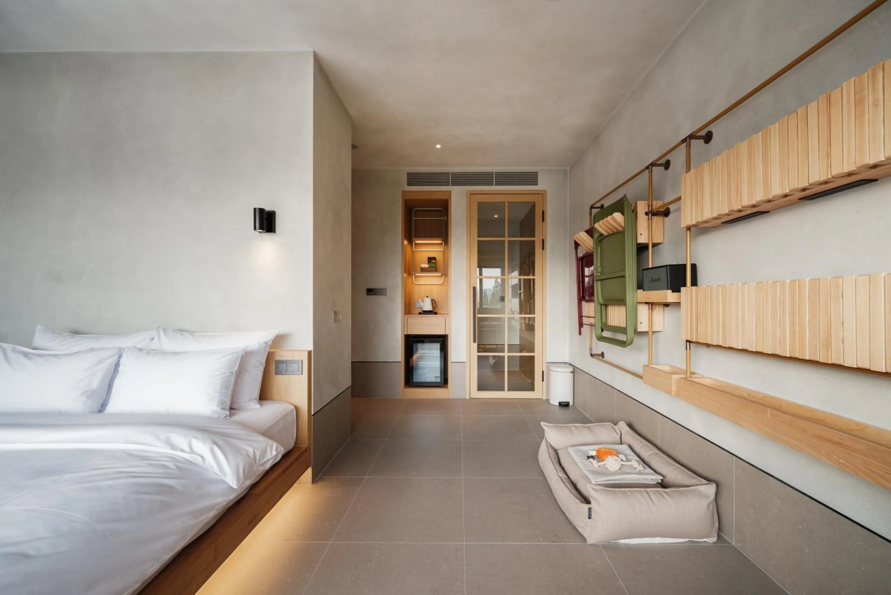 Decorative detail, Bed in Kinock