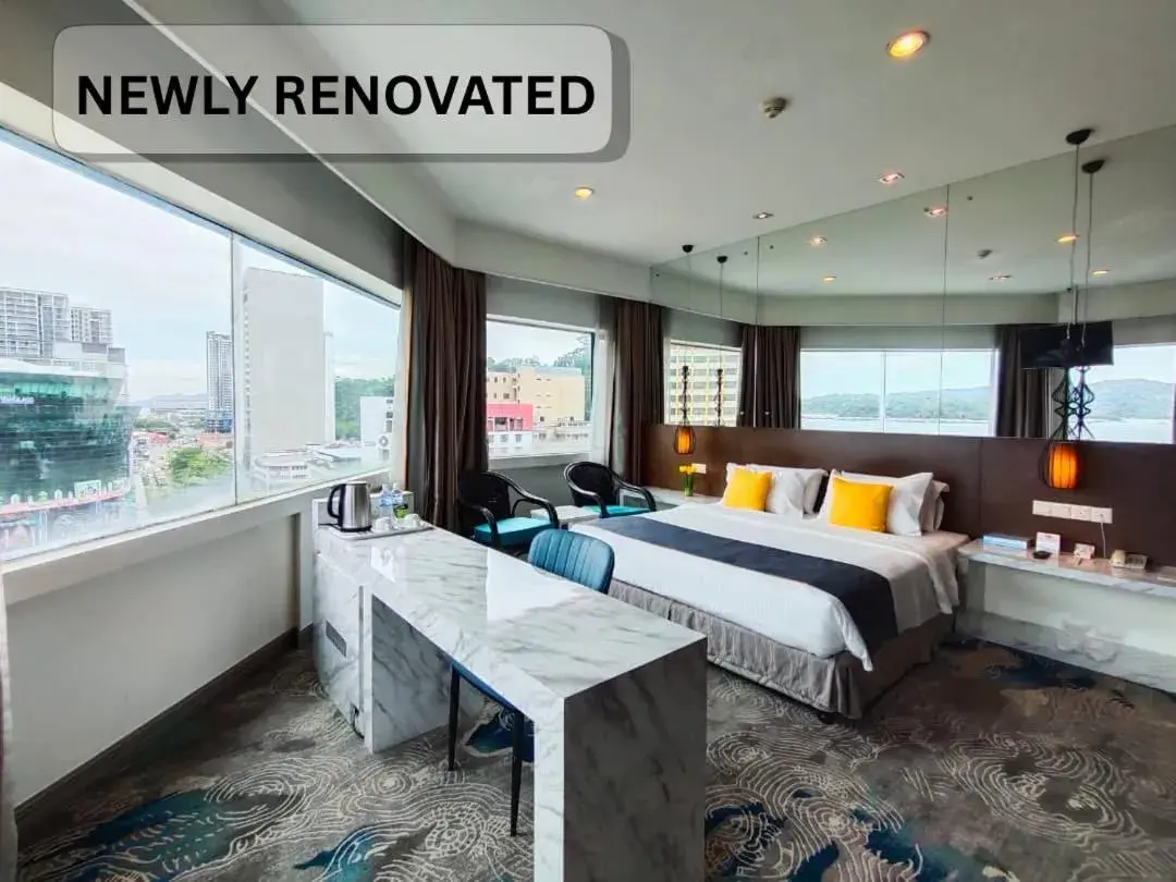 Deluxe King Room in Hotel Capital Kota Kinabalu Deluxe King Room in Hotel Capital Kota Kinabalu