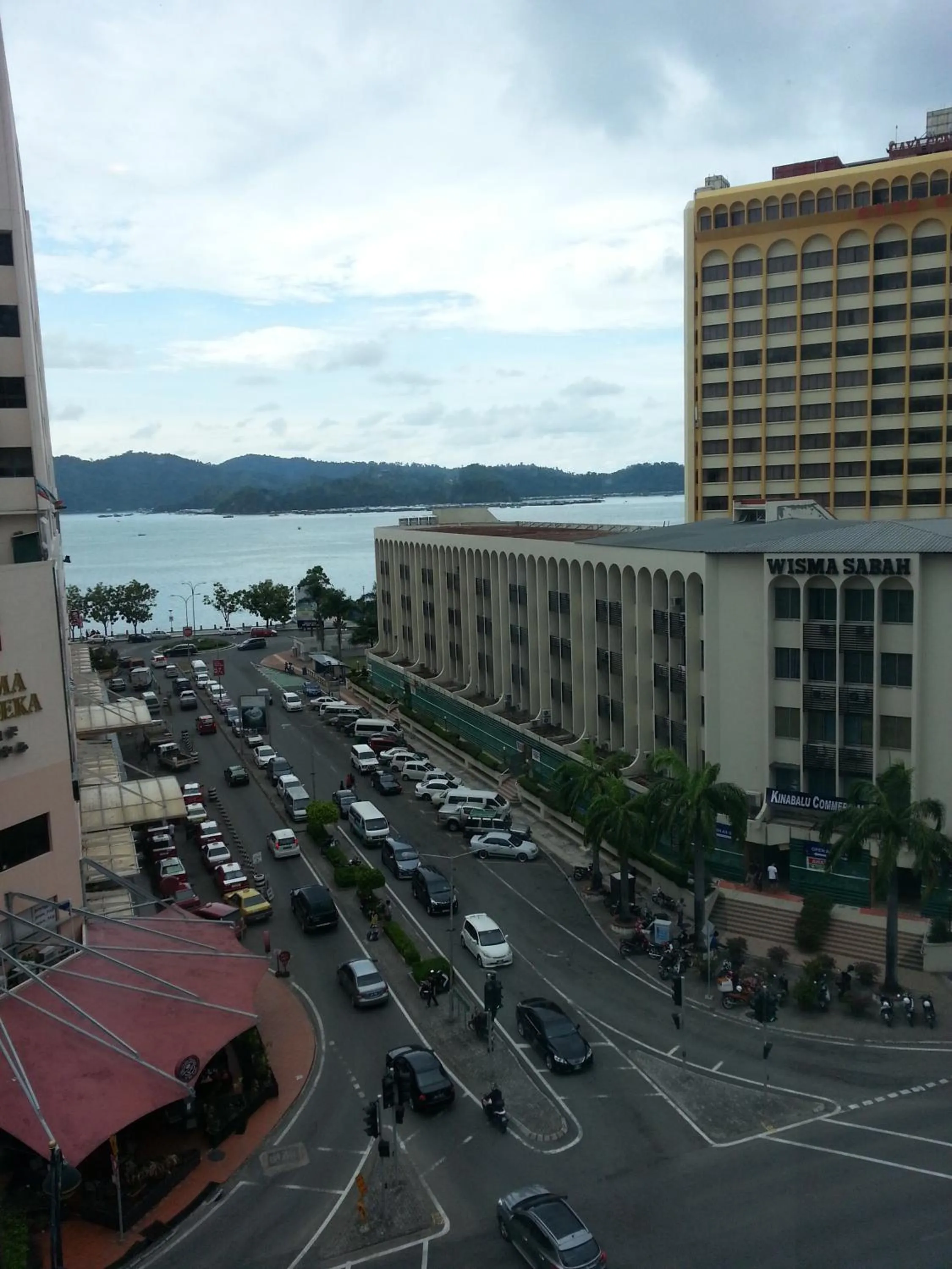View (from property/room) in Hotel Capital Kota Kinabalu