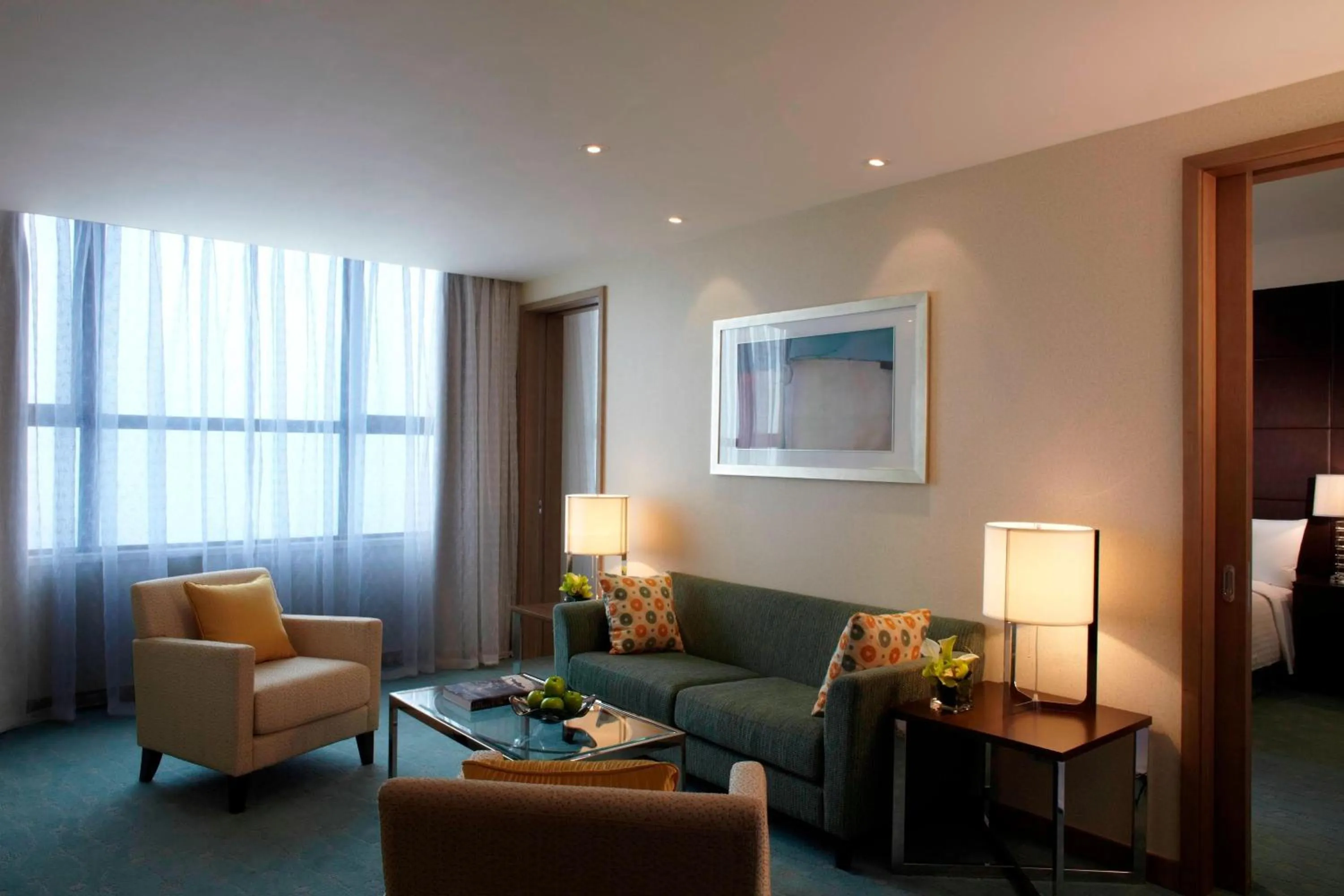 Living room in Courtyard by Marriott Kunshan