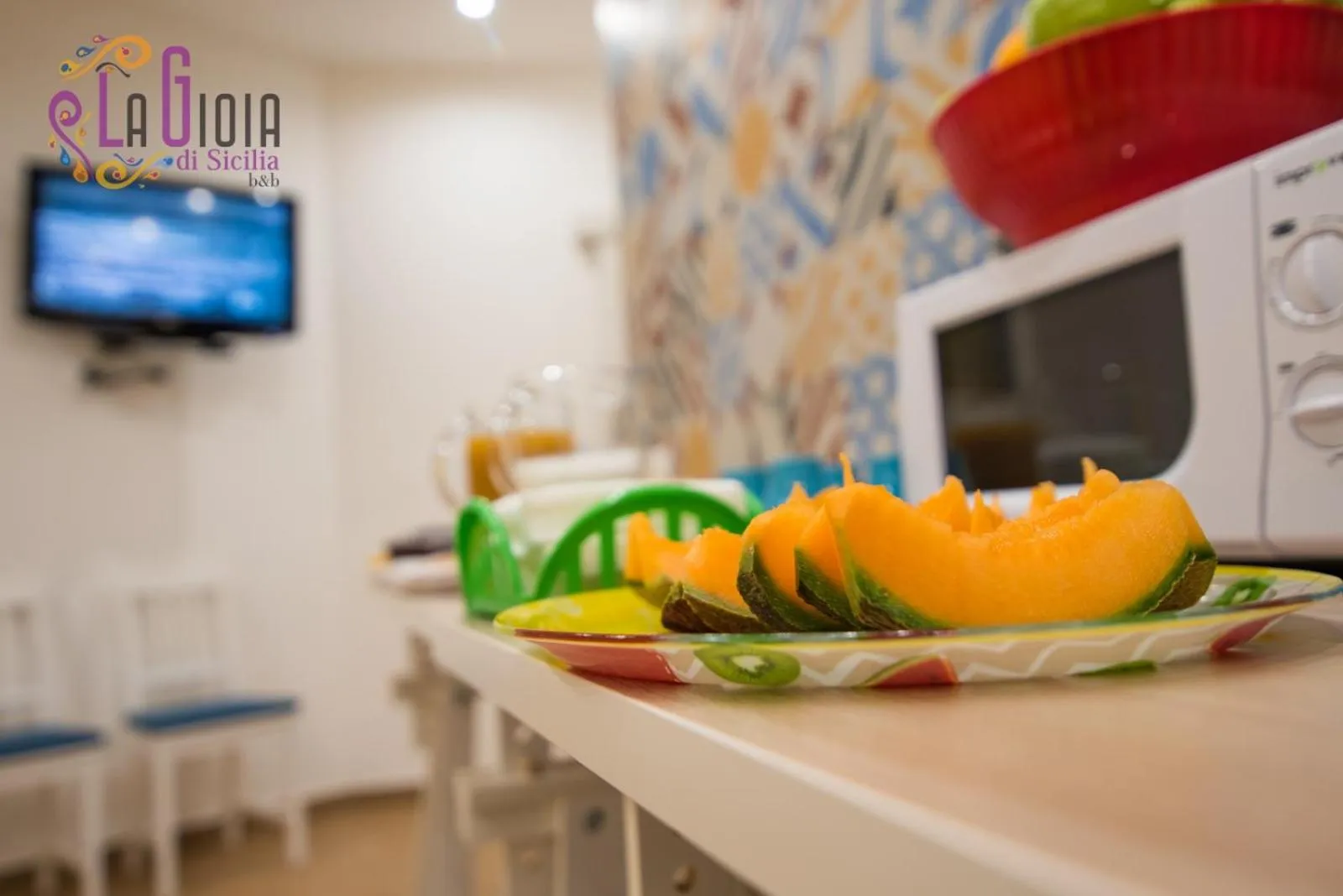 Food and drinks in La Gioia di Sicilia B&B