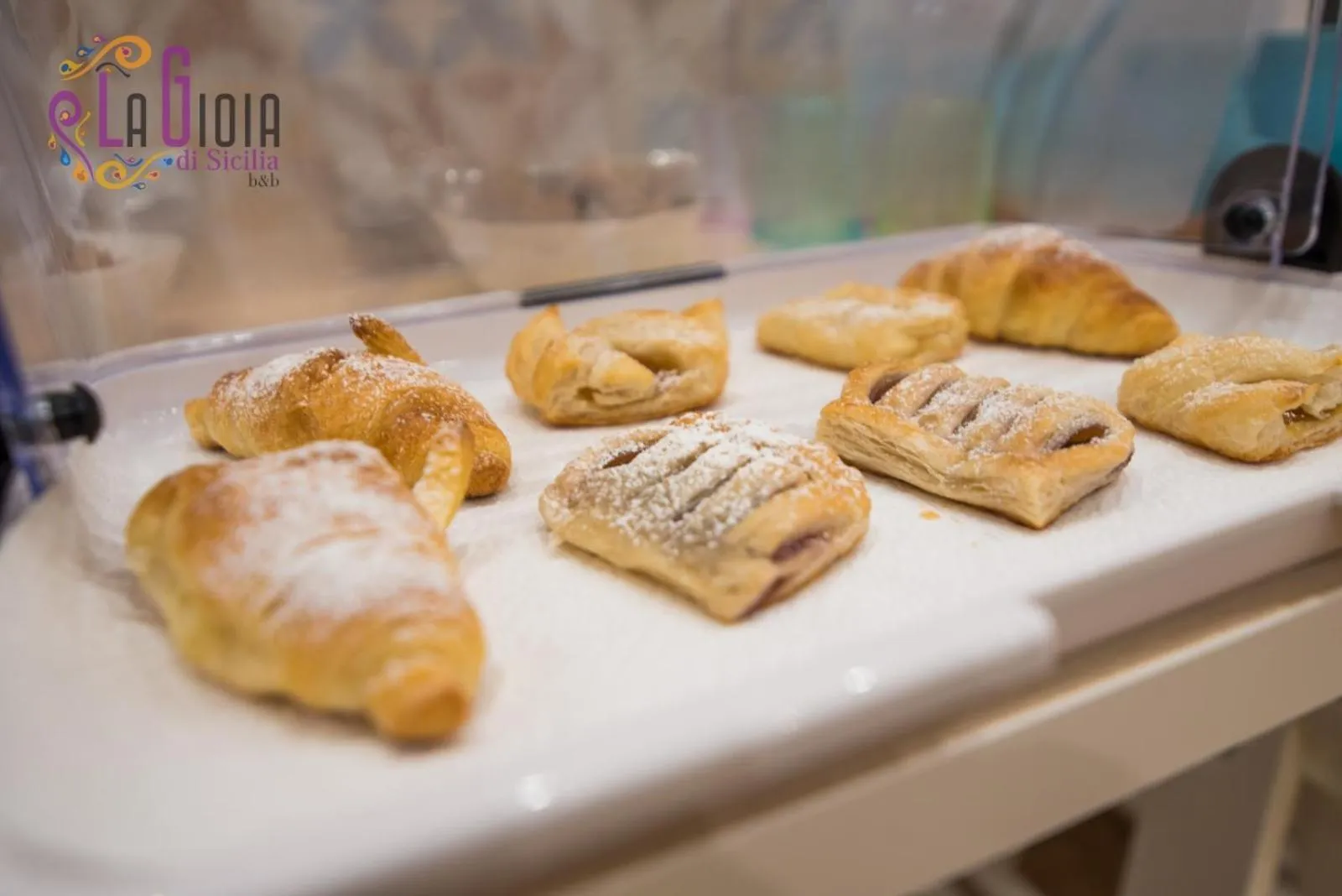 Food and drinks in La Gioia di Sicilia B&B