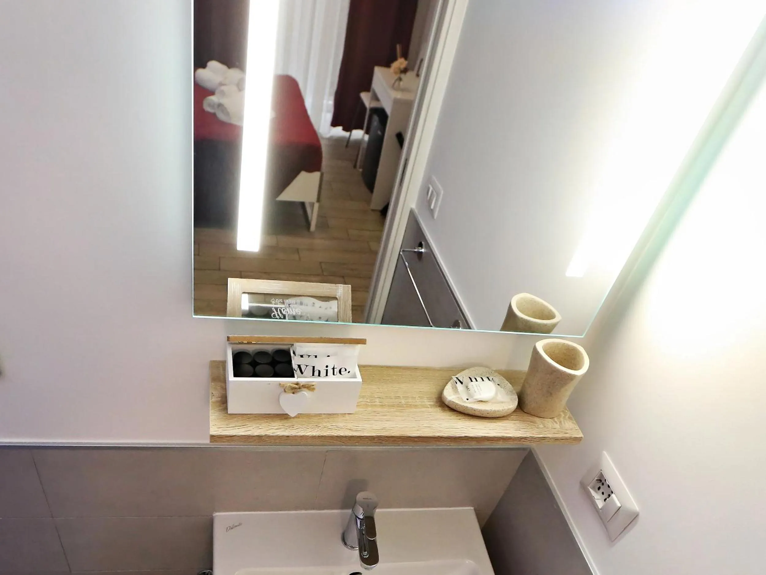 Bathroom in Relais Villa Borghese