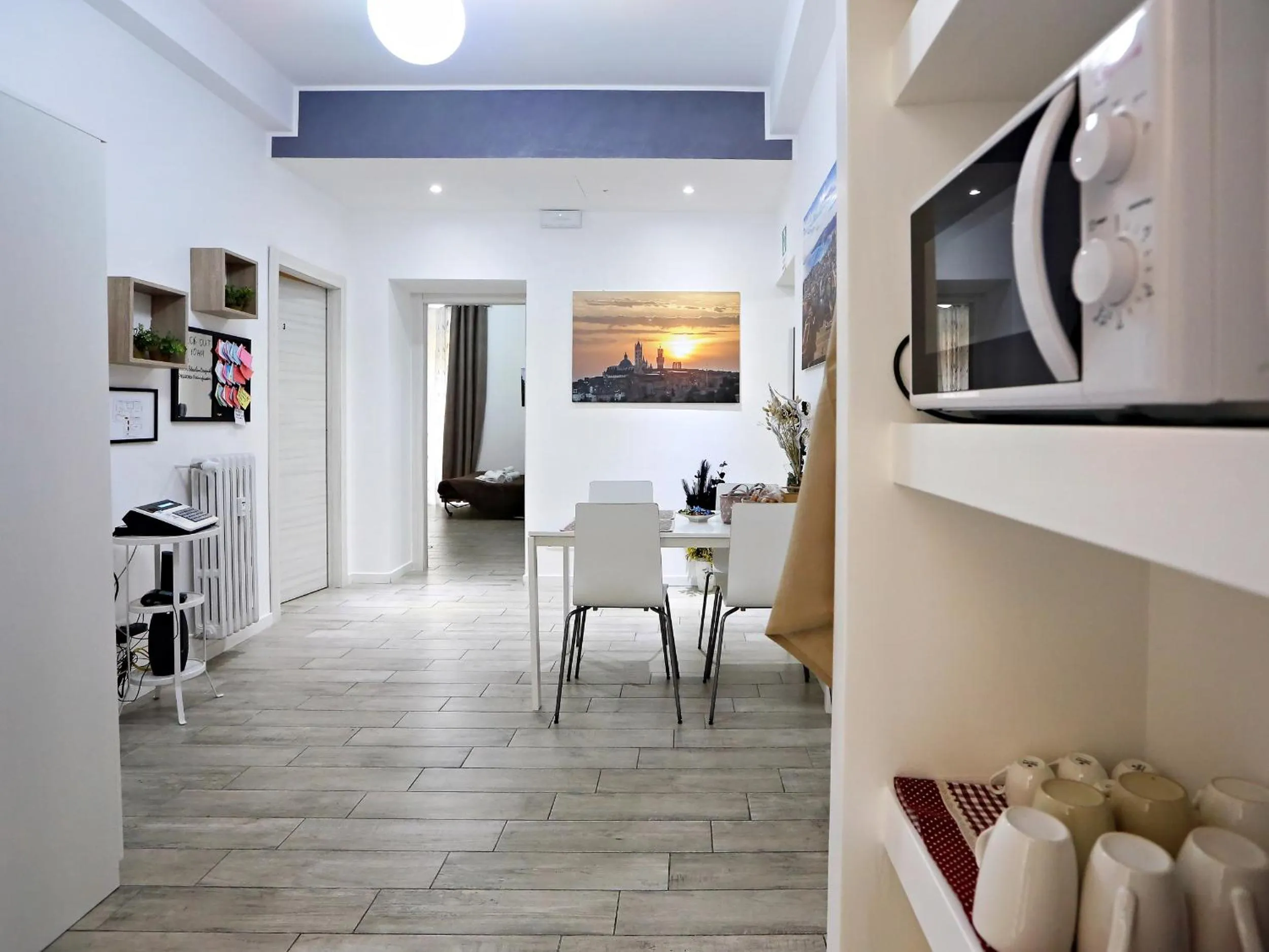 Kitchen or kitchenette in Relais Villa Borghese